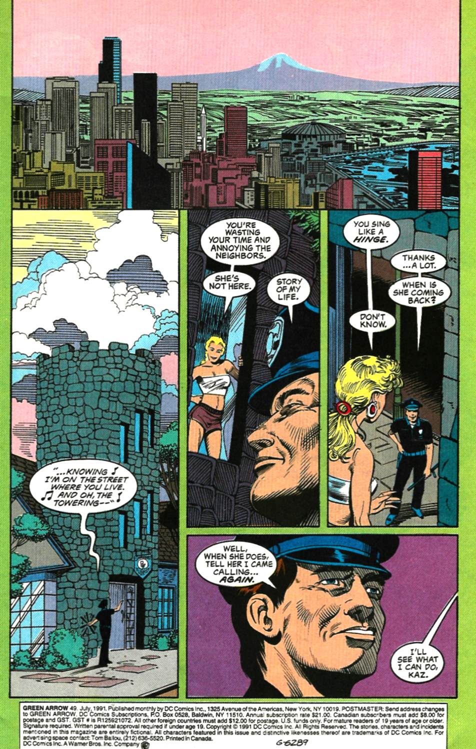 Green Arrow (1988) issue 49 - Page 2