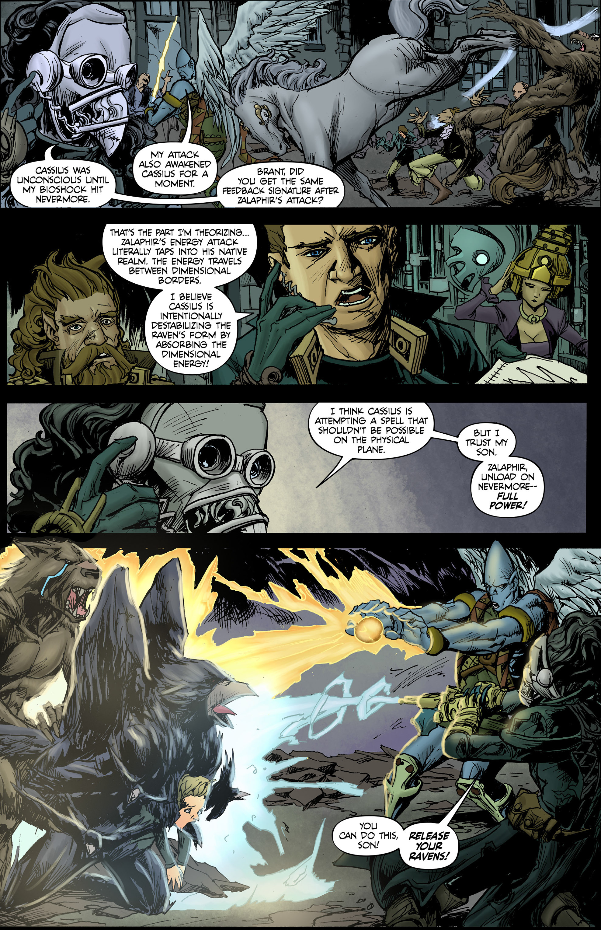 Read online Raven Nevermore comic -  Issue #9 - 21