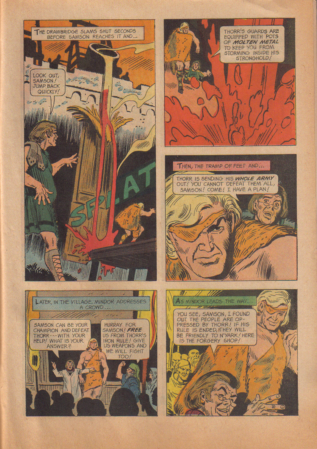 Read online Mighty Samson (1964) comic -  Issue #4 - 31