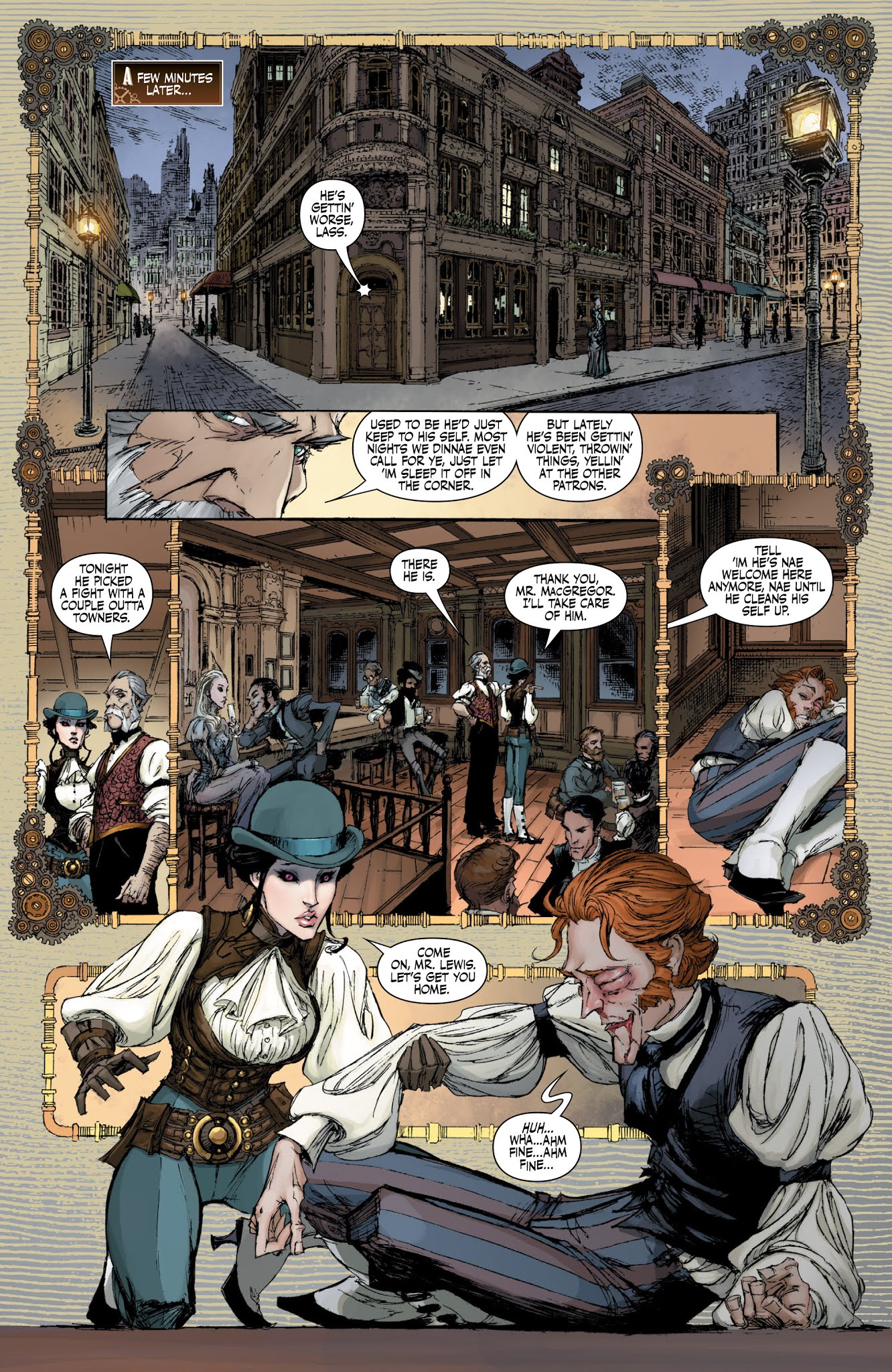 Read online Lady Mechanika: La Belle Dame Sans Merci comic -  Issue #1 - 9