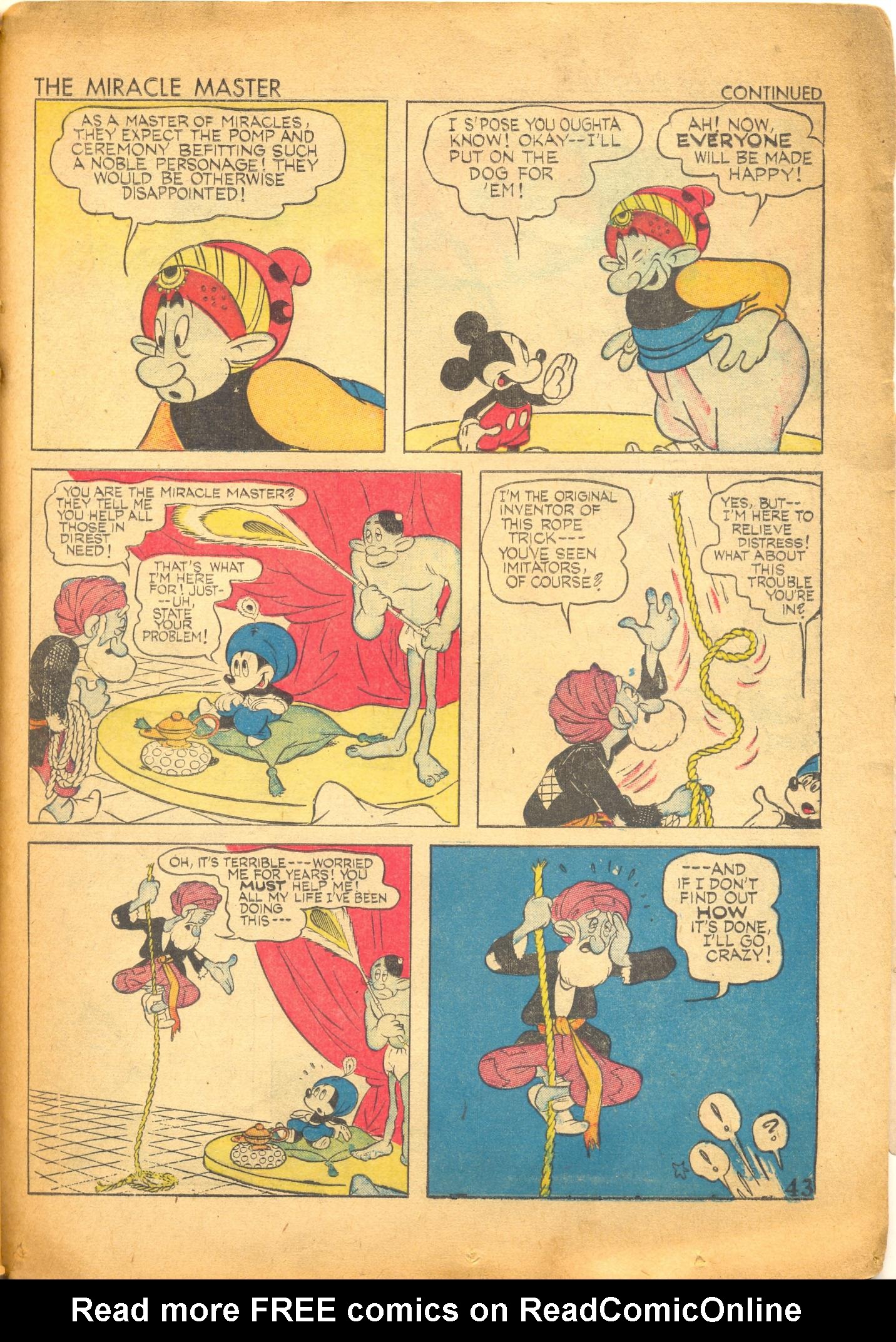 Read online Walt Disney's Comics and Stories comic -  Issue #21 - 45