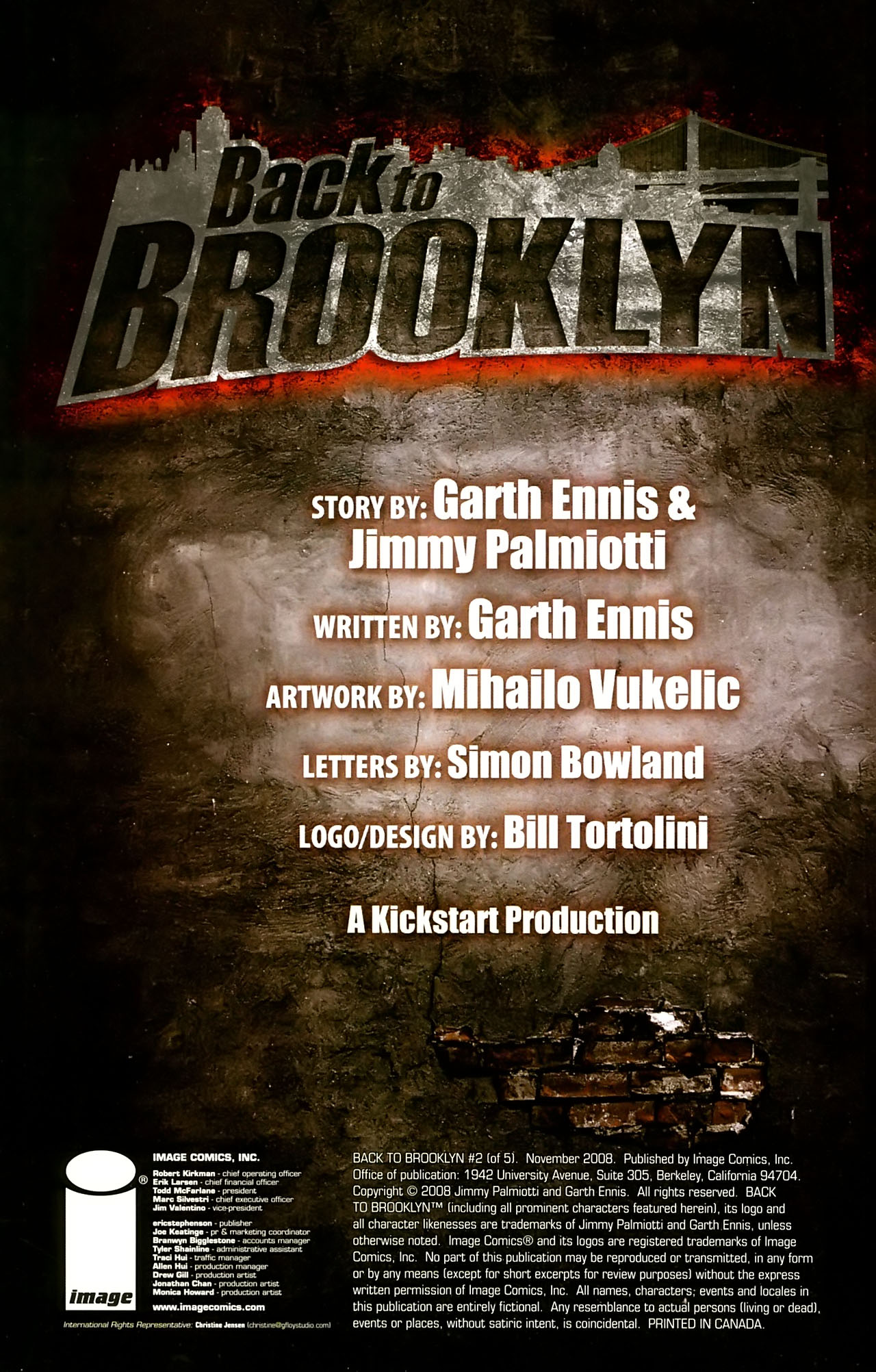 Read online Back to Brooklyn comic -  Issue #2 - 2