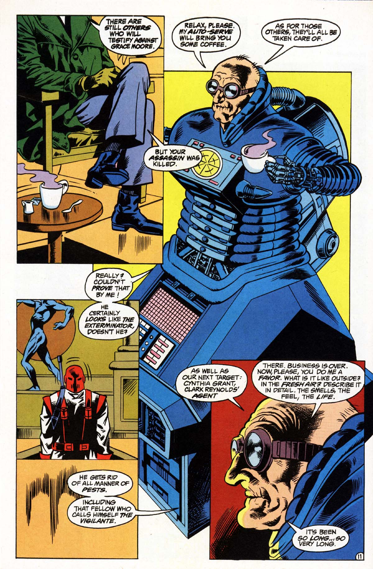 Read online Vigilante (1983) comic -  Issue #4 - 12