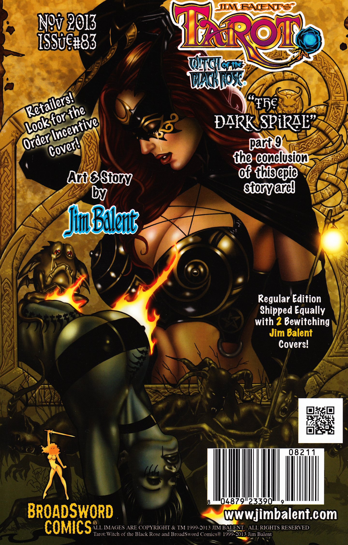 Read online Tarot: Witch of the Black Rose comic -  Issue #82 - 36