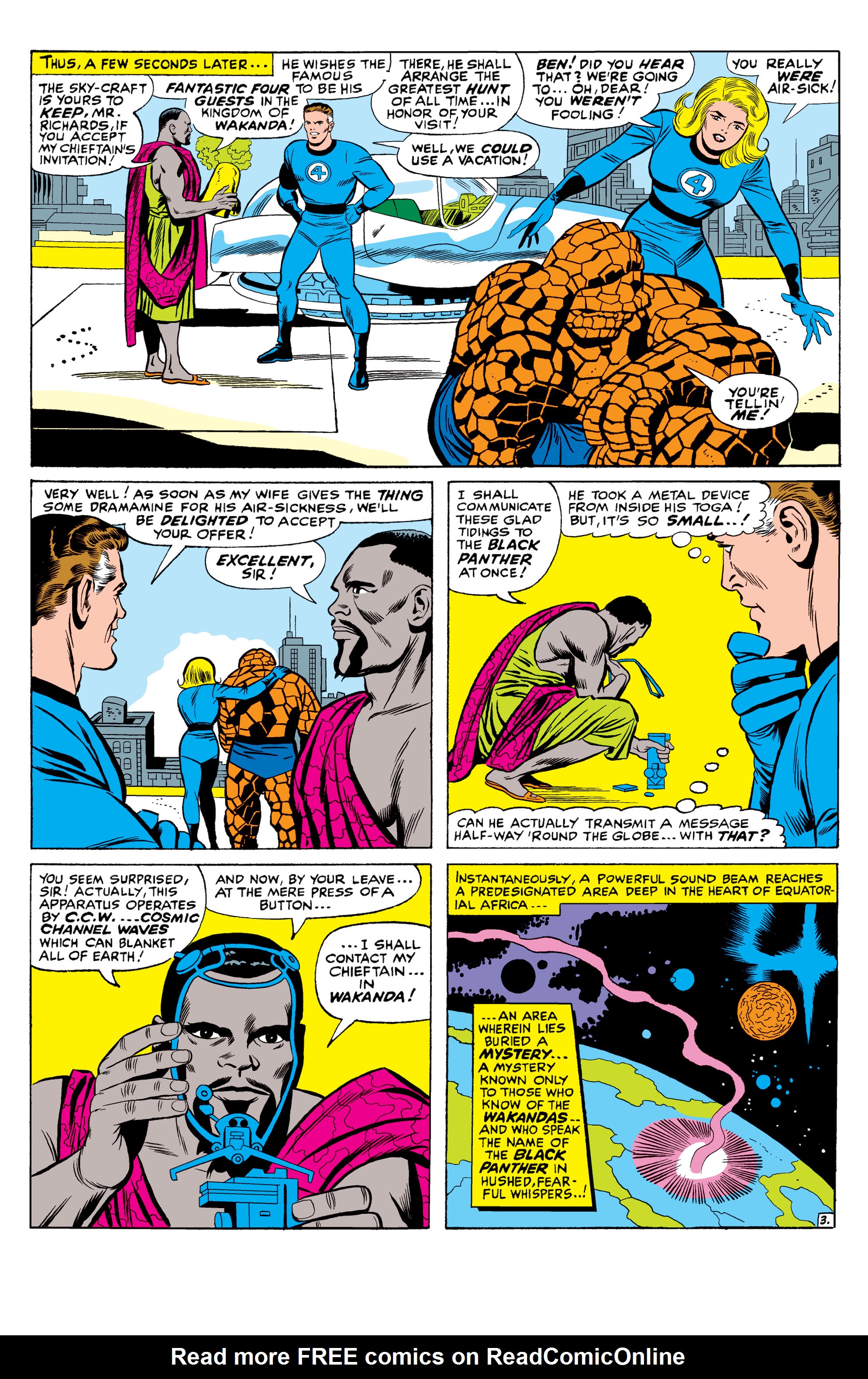 Read online Fantastic Four Epic Collection comic -  Issue # The Mystery of the Black Panther (Part 1) - 8