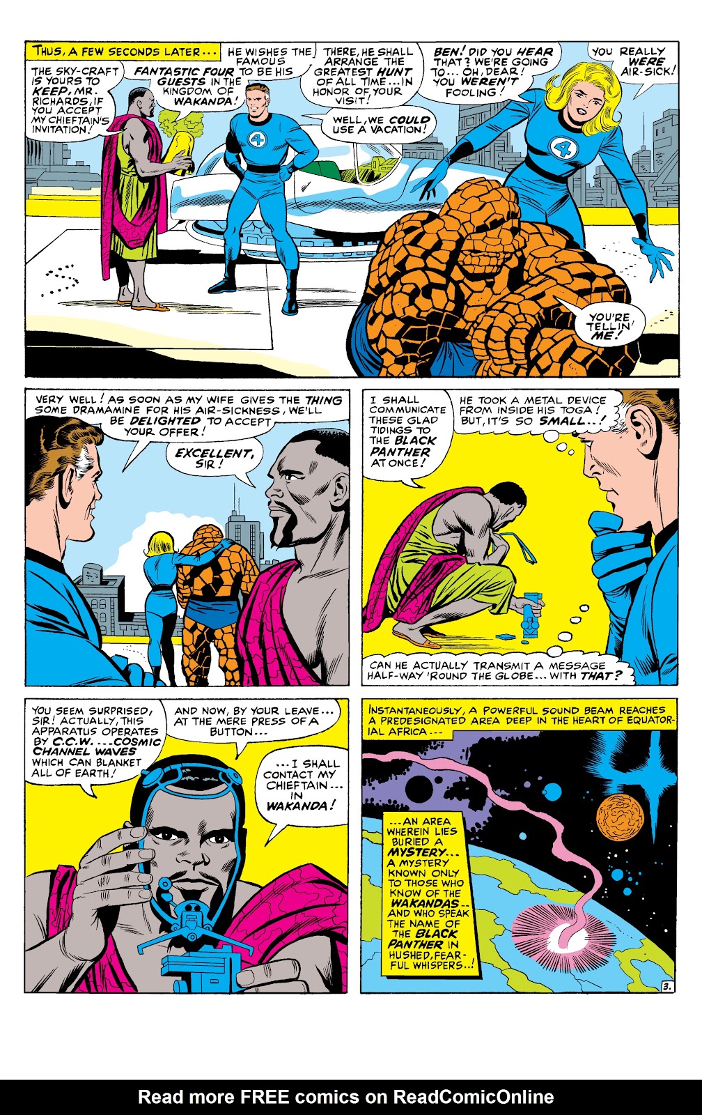Fantastic Four Epic Collection issue The Mystery of the Black Panther (Part 1) - Page 8