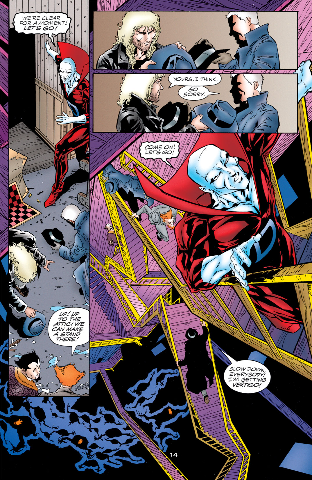 Read online Resurrection Man (1997) comic -  Issue #18 - 14