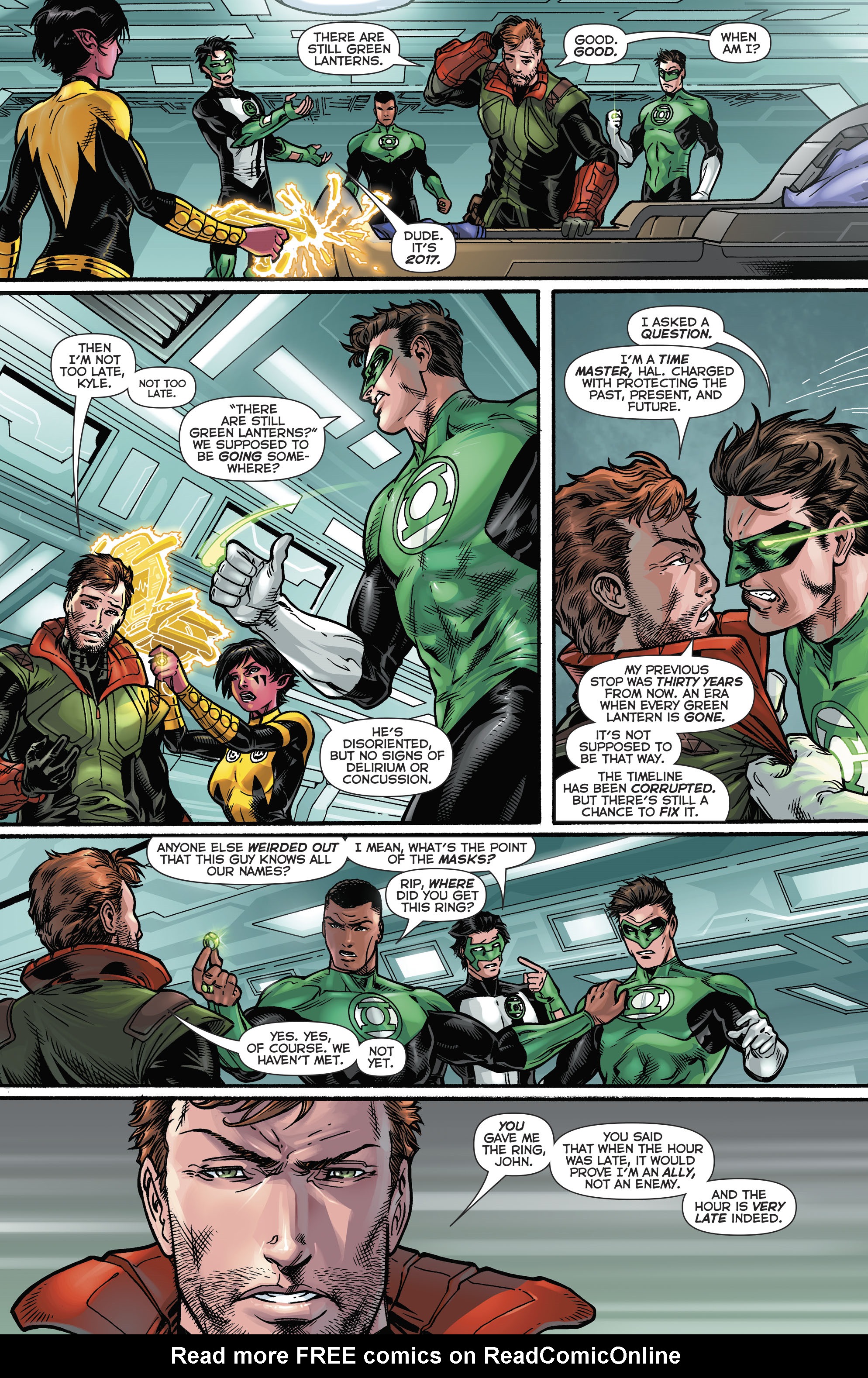 Read online Hal Jordan And The Green Lantern Corps comic -  Issue #19 - 7