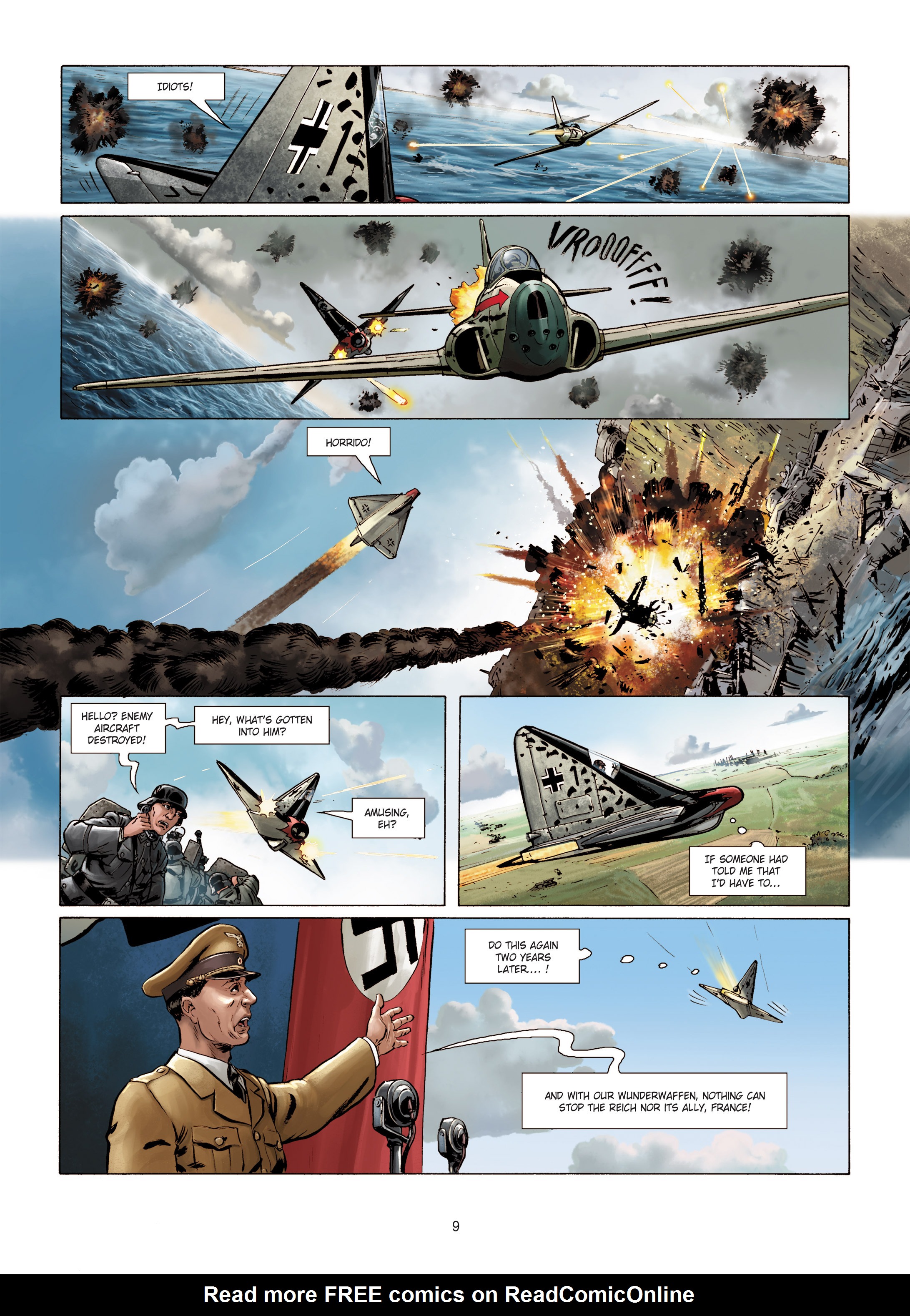 Read online Wunderwaffen comic -  Issue #5 - 9