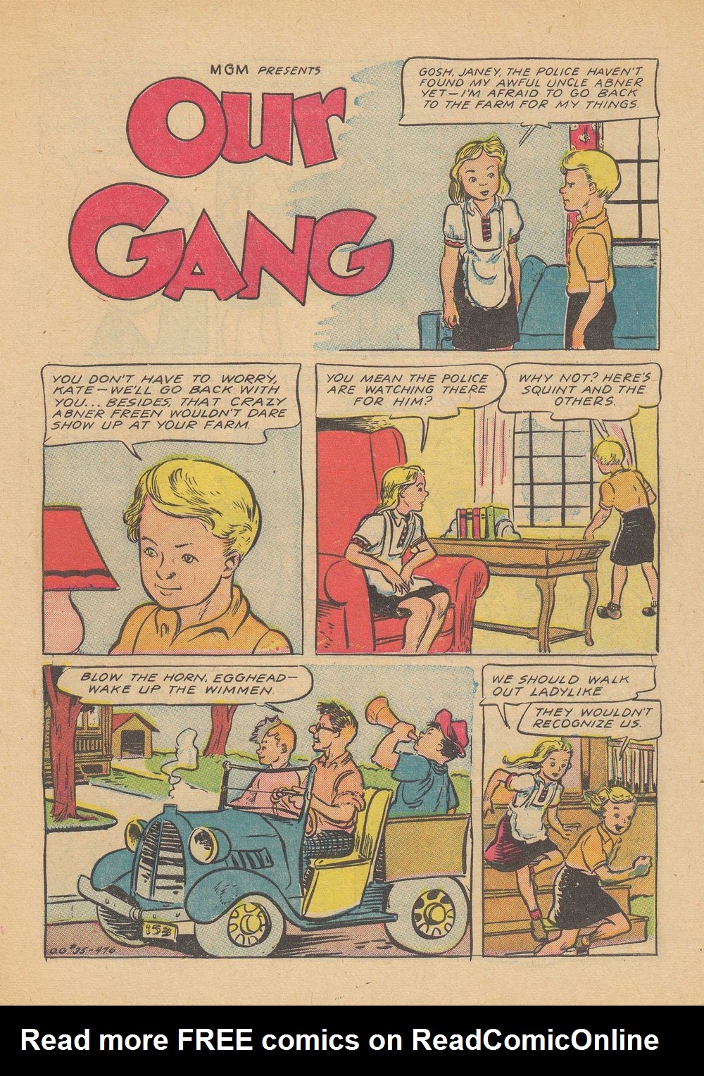Read online Our Gang Comics comic -  Issue #35 - 3