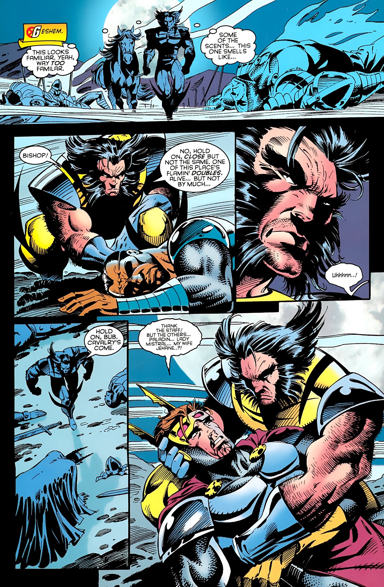 Read online Wolverine: Knight of Terra comic -  Issue # Full - 48