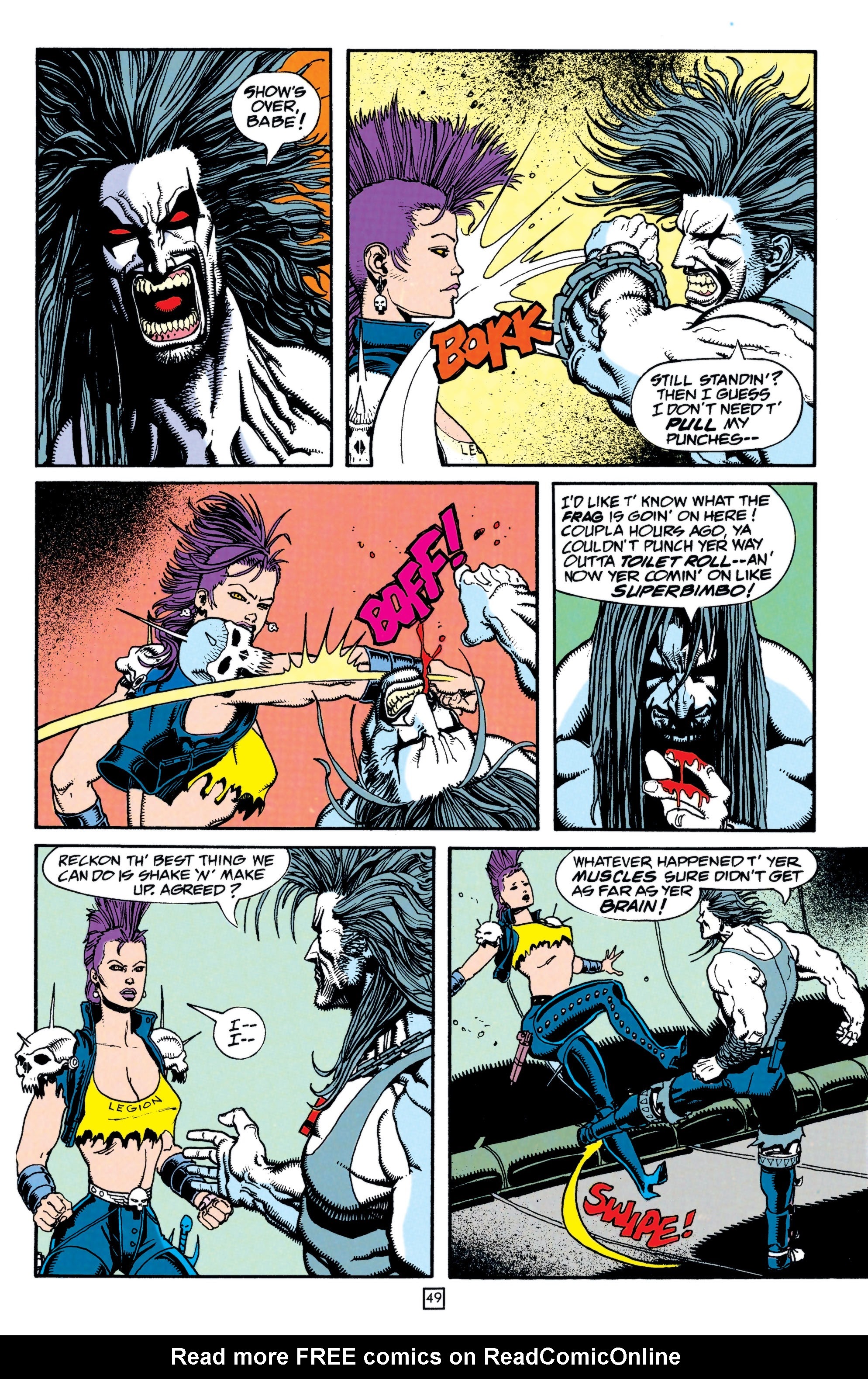 Read online Lobo (1993) comic -  Issue # _Annual 1 - Bloodlines - 50