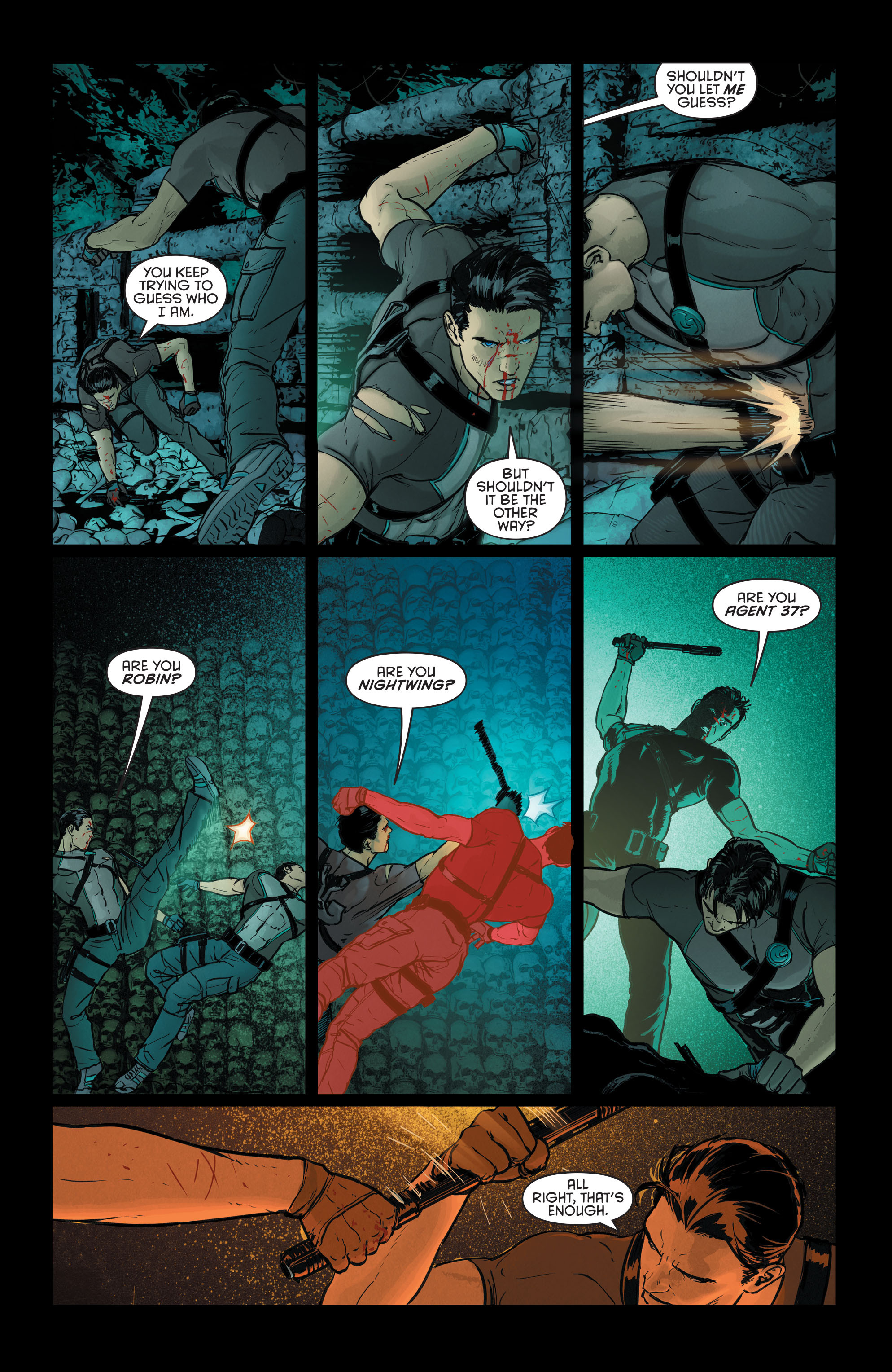 Read online Grayson comic -  Issue #11 - 10