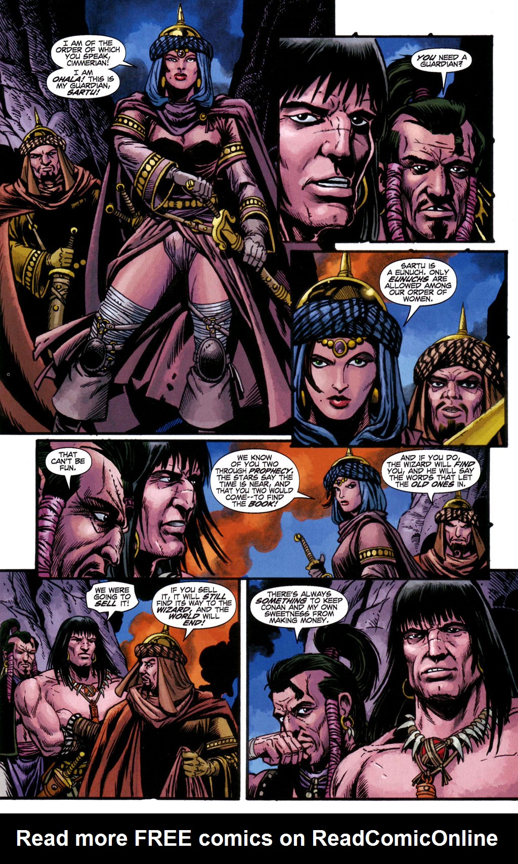 Read online Conan and the Songs of the Dead comic -  Issue #3 - 19