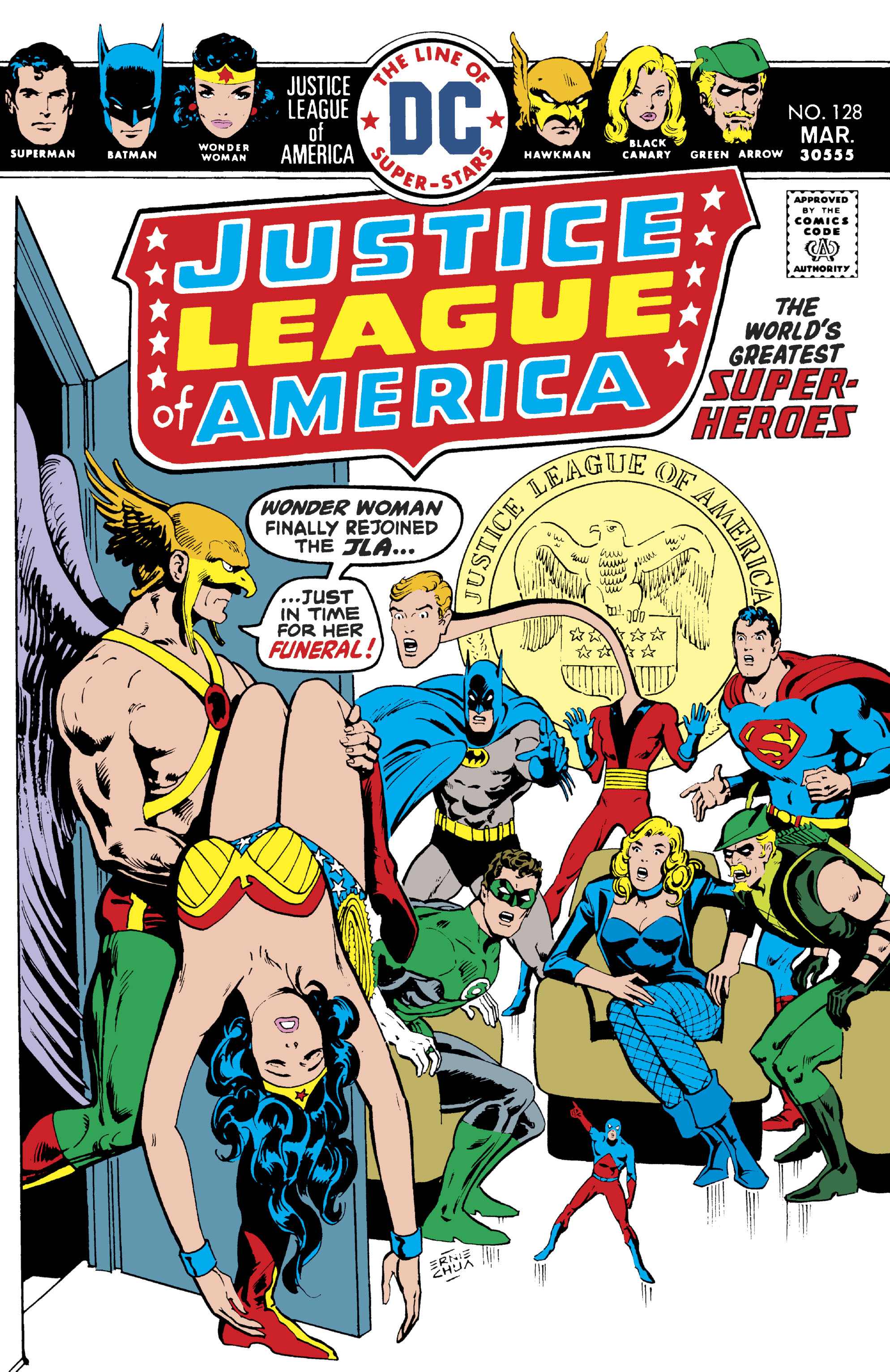 Read online Justice League of America (1960) comic -  Issue #128 - 1