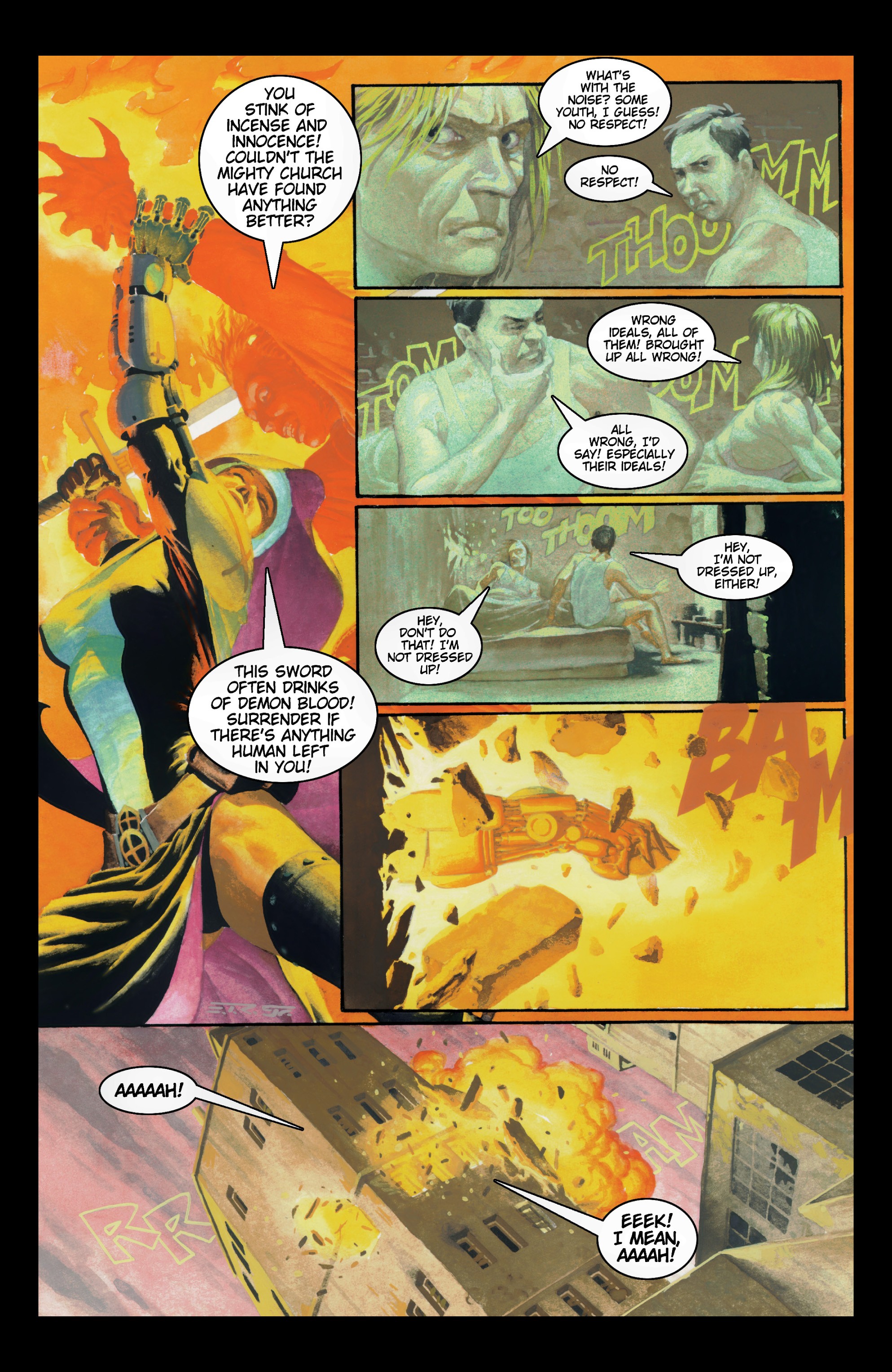 Read online Warrior Nun: Dora comic -  Issue #2 - 34