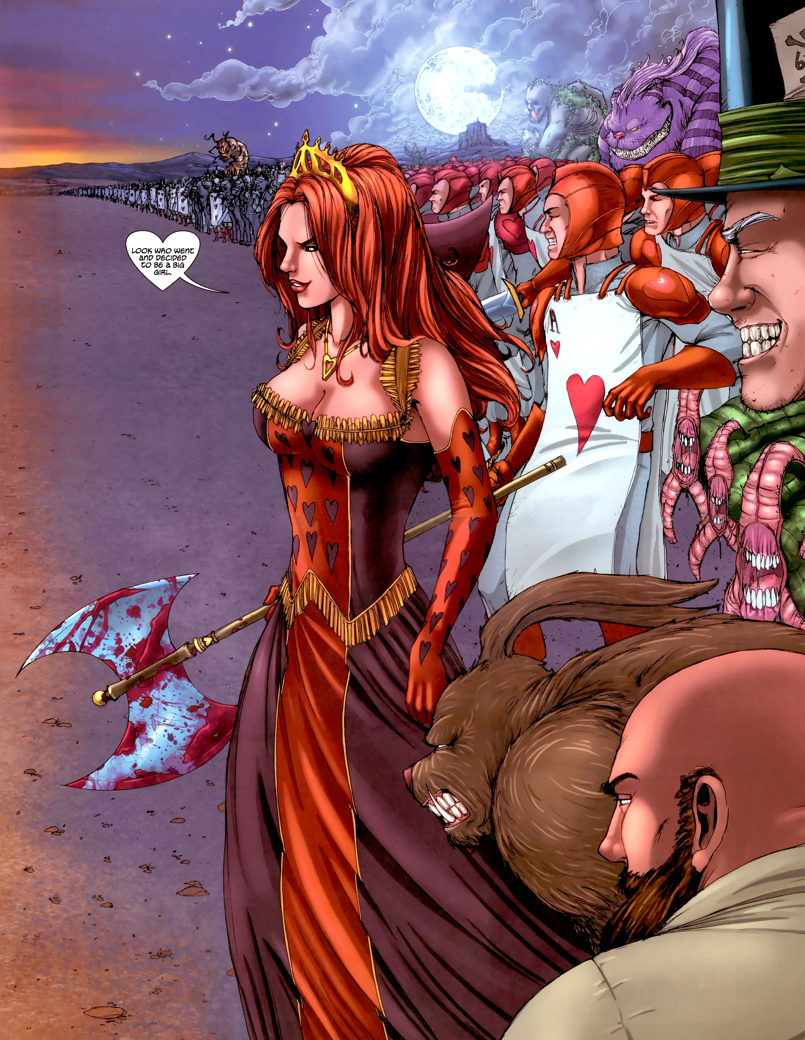 Read online Grimm Fairy Tales presents Alice in Wonderland comic -  Issue #6 - 3
