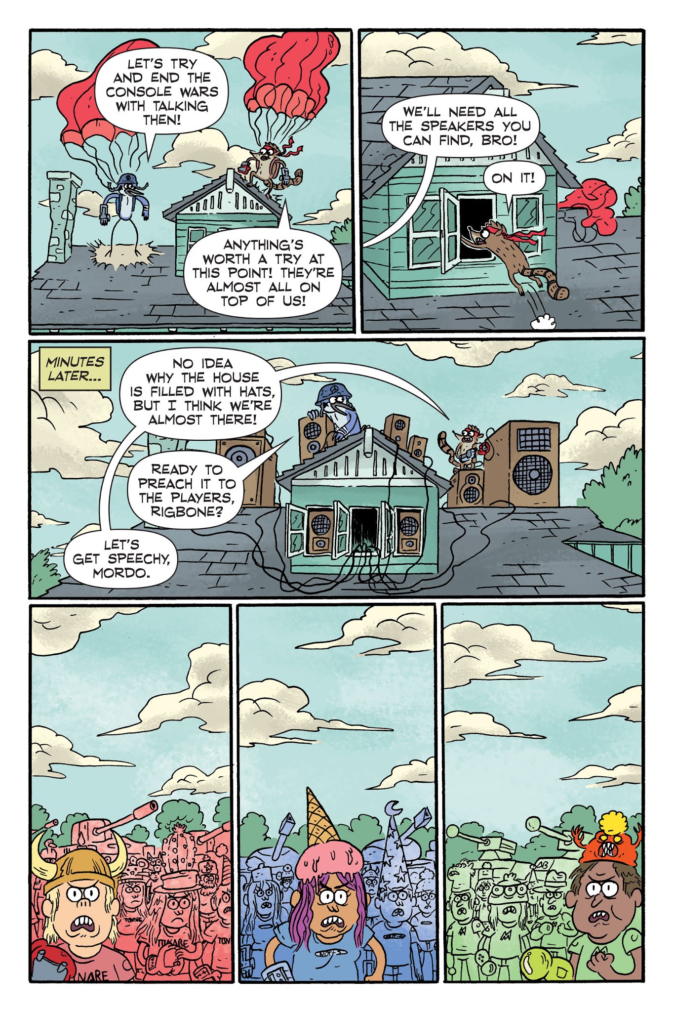 Read online Regular Show: A Clash of Consoles comic -  Issue # TPB (Part 2) - 34
