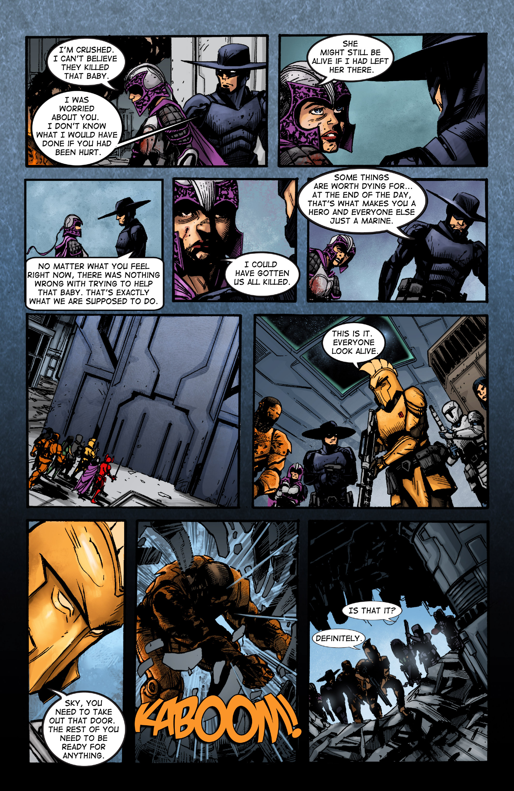 Read online The Heroes of Echo Company comic -  Issue #3 - 20