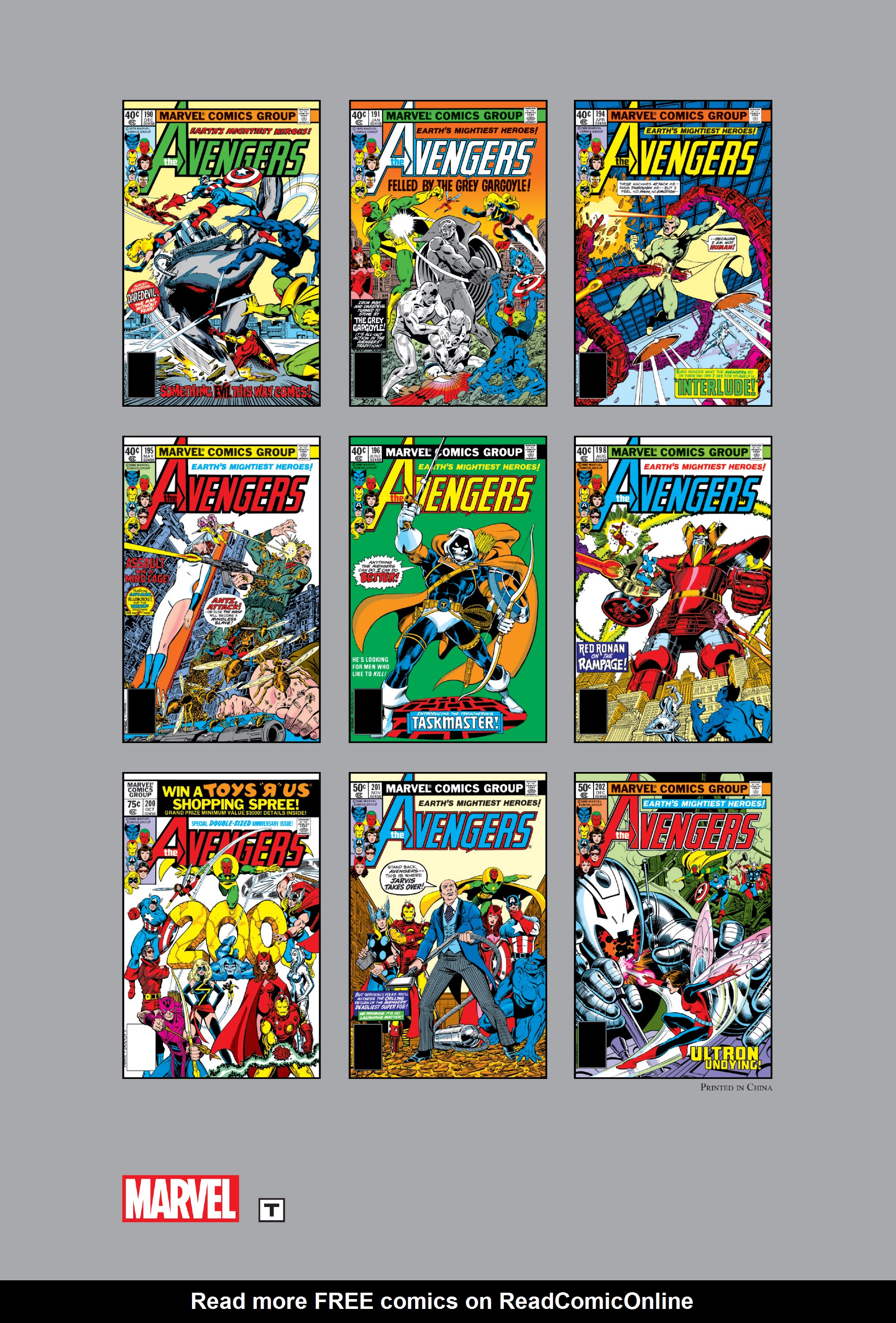 Read online Marvel Masterworks: The Avengers comic -  Issue # TPB 19 (Part 3) - 130