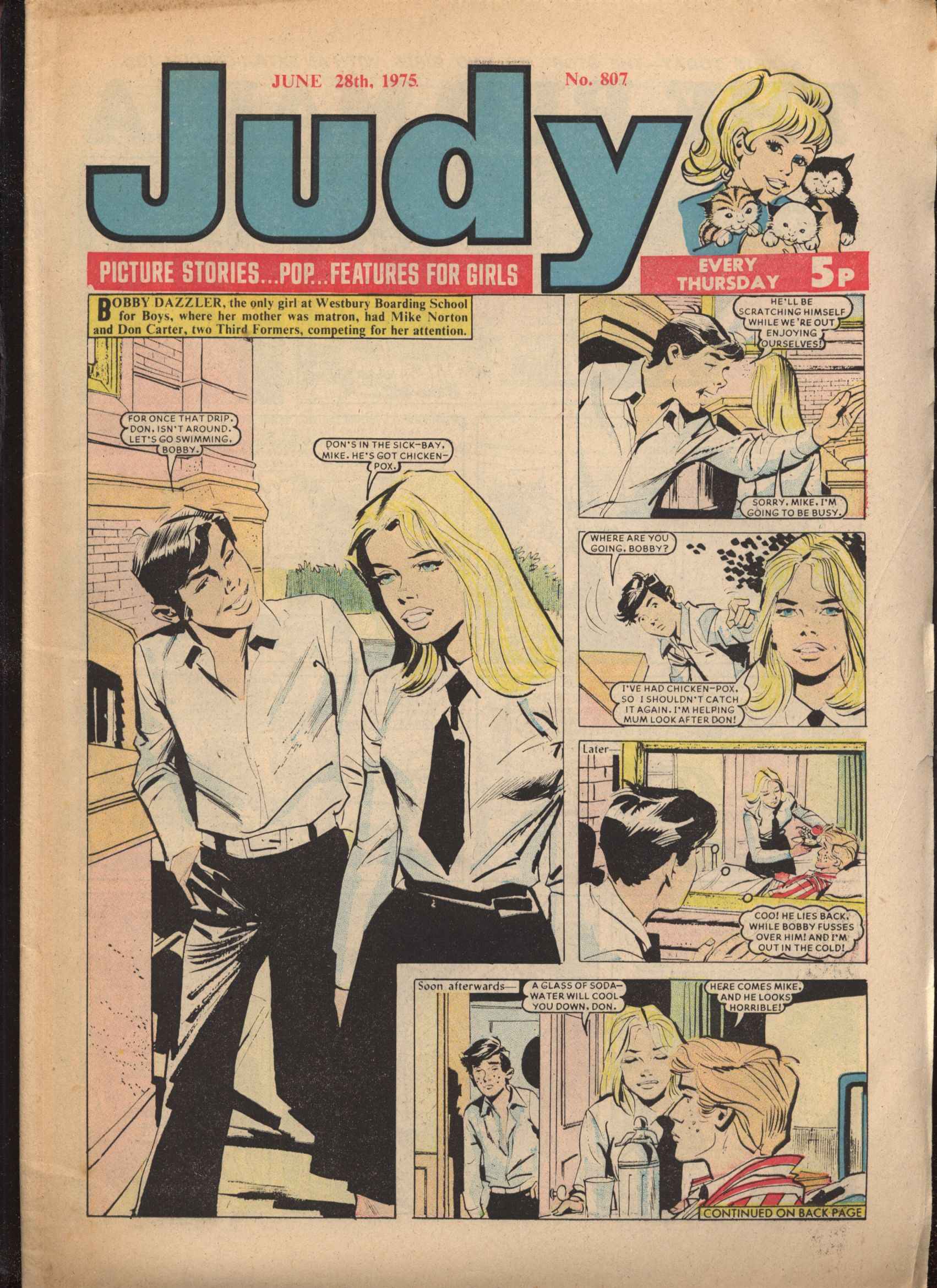 Read online Judy comic -  Issue #807 - 1