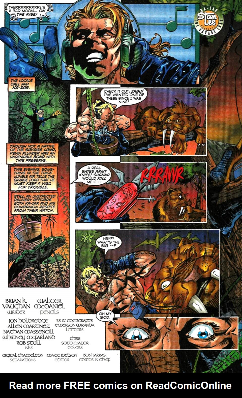 Read online Ka-Zar (1997) comic -  Issue # Annual 1997 - 3