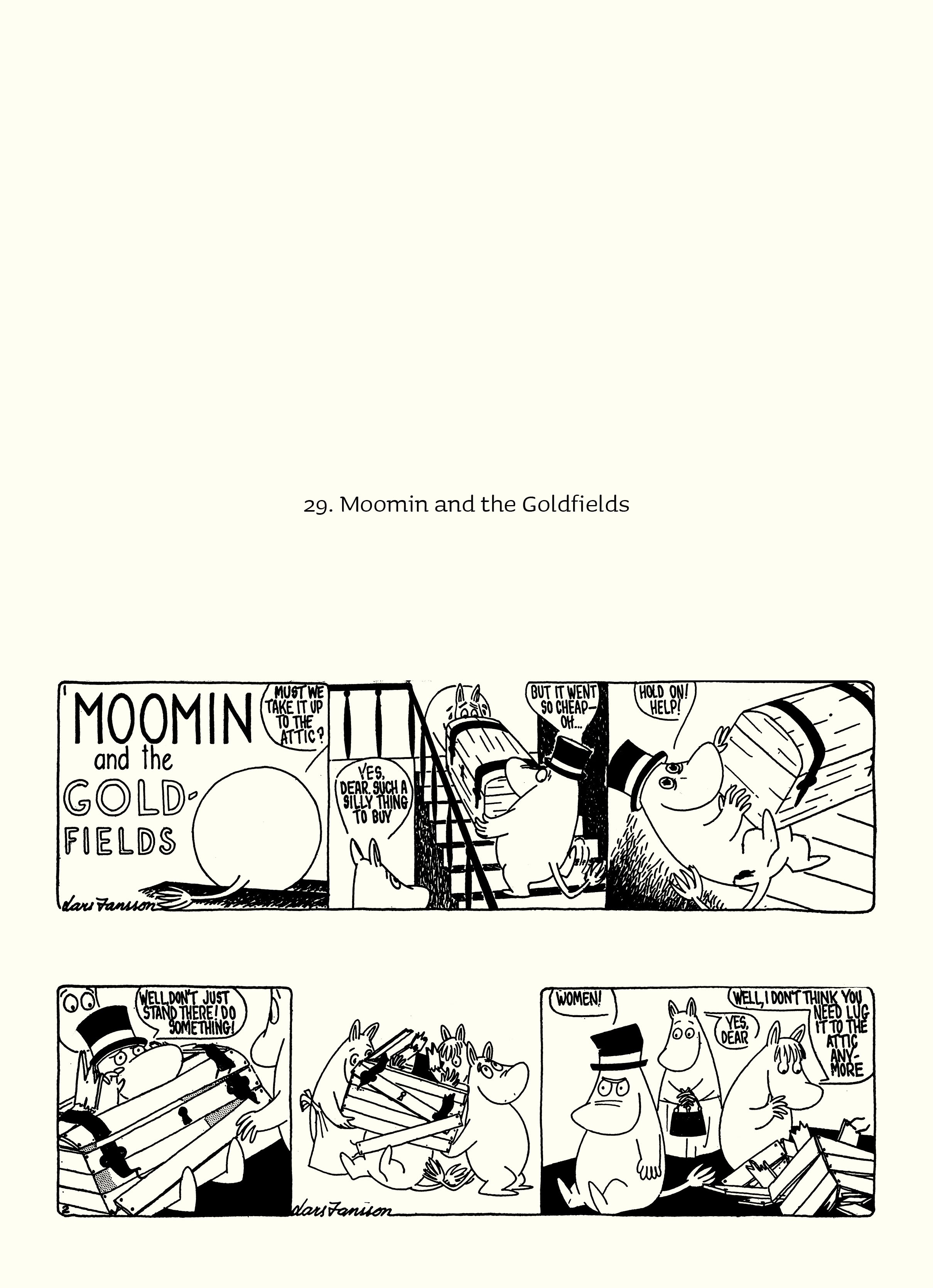 Read online Moomin: The Complete Lars Jansson Comic Strip comic -  Issue # TPB 7 - 69