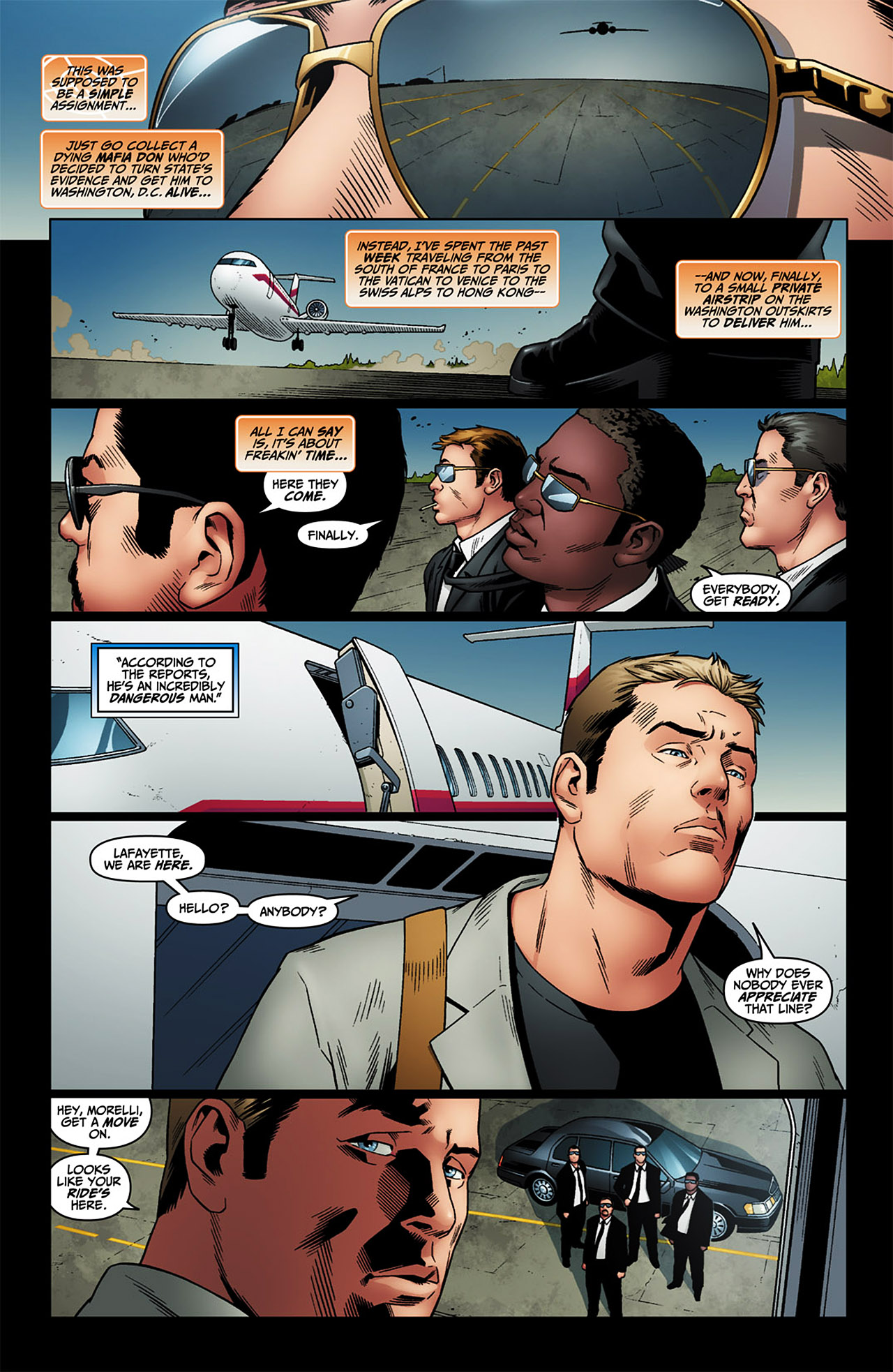 Read online Human Target (2010) comic -  Issue #6 - 2