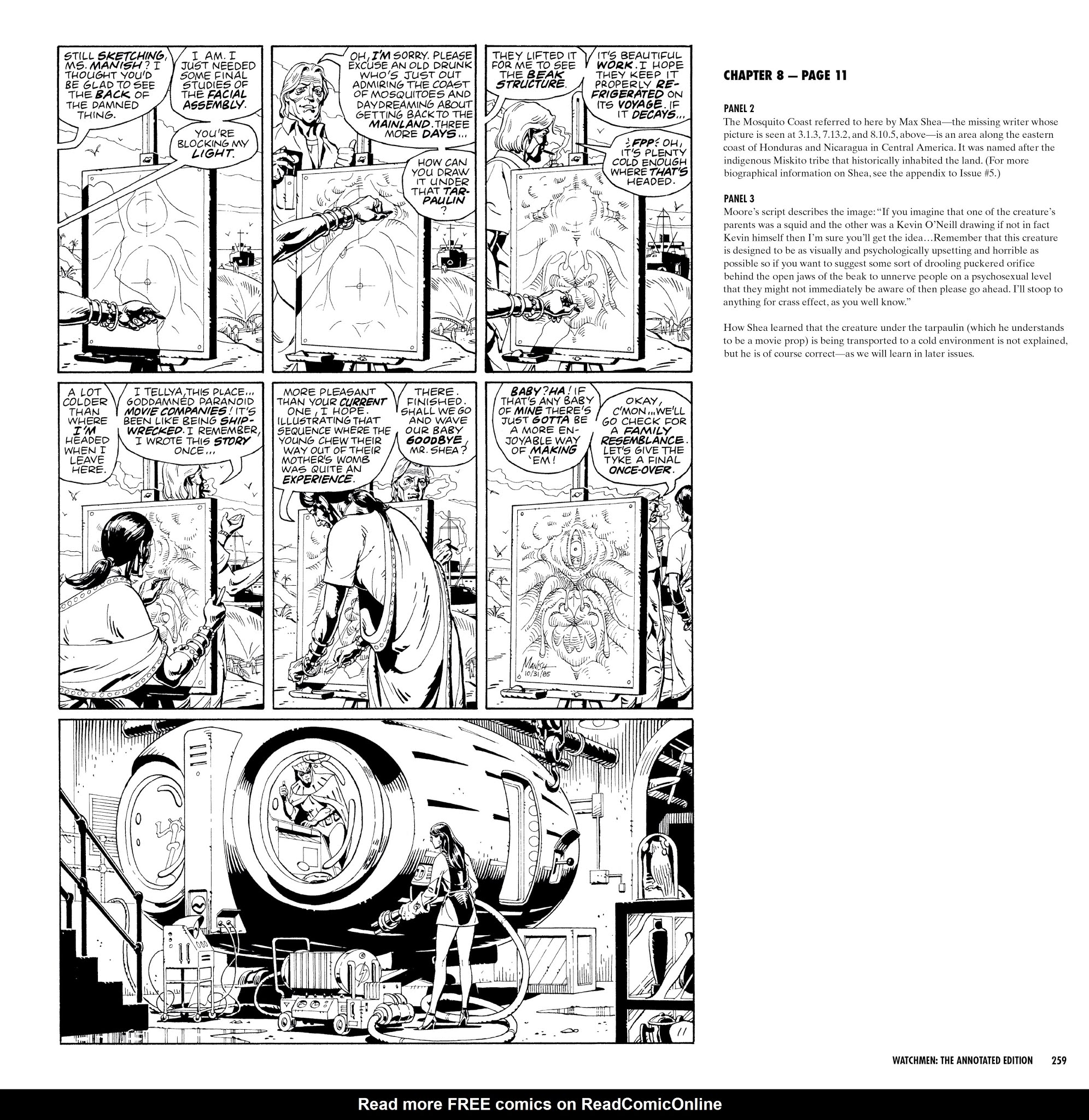 Read online Watchmen: The Annotated Edition comic -  Issue # TPB - 259