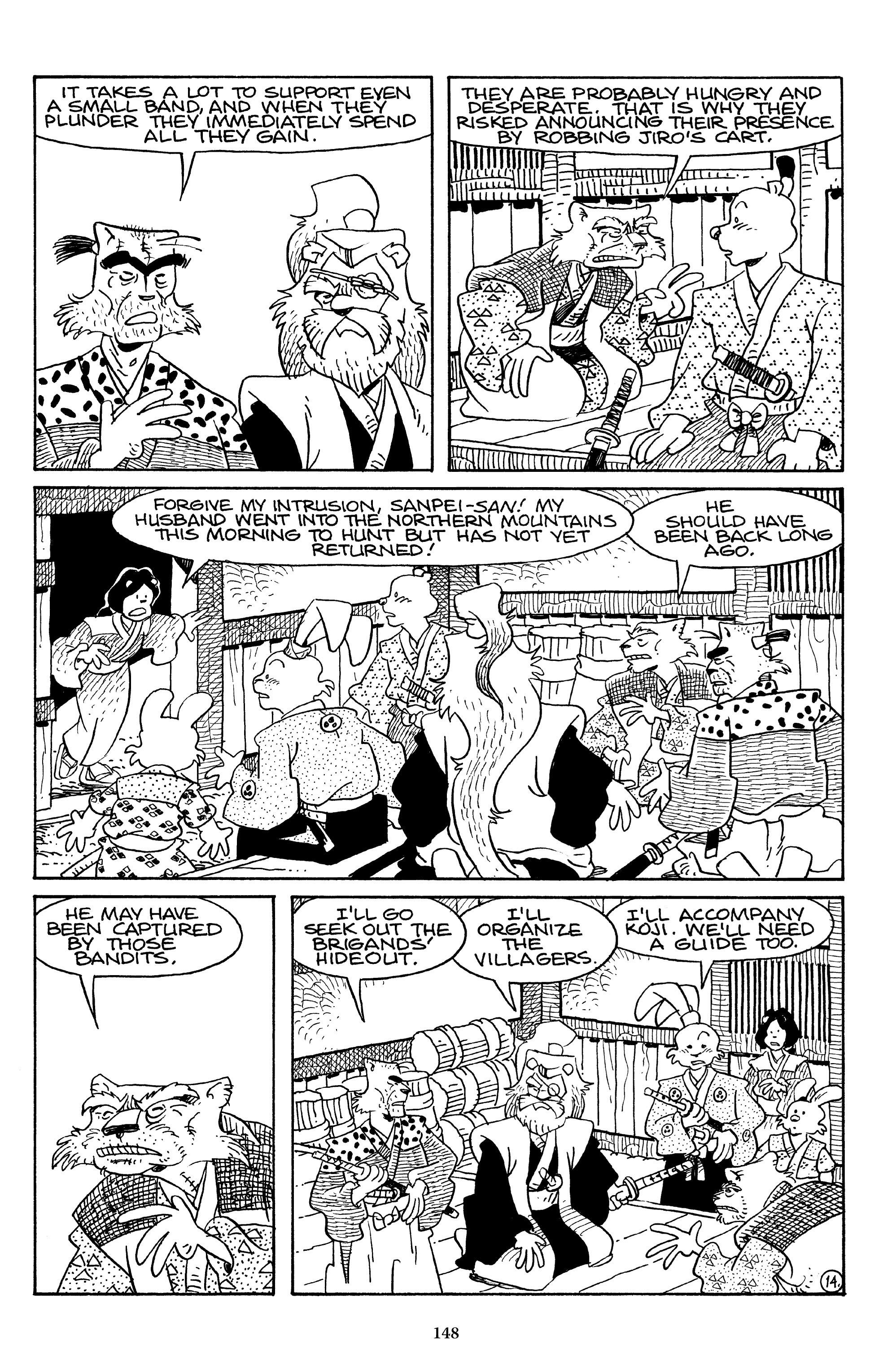 Read online The Usagi Yojimbo Saga comic -  Issue # TPB 4 - 147