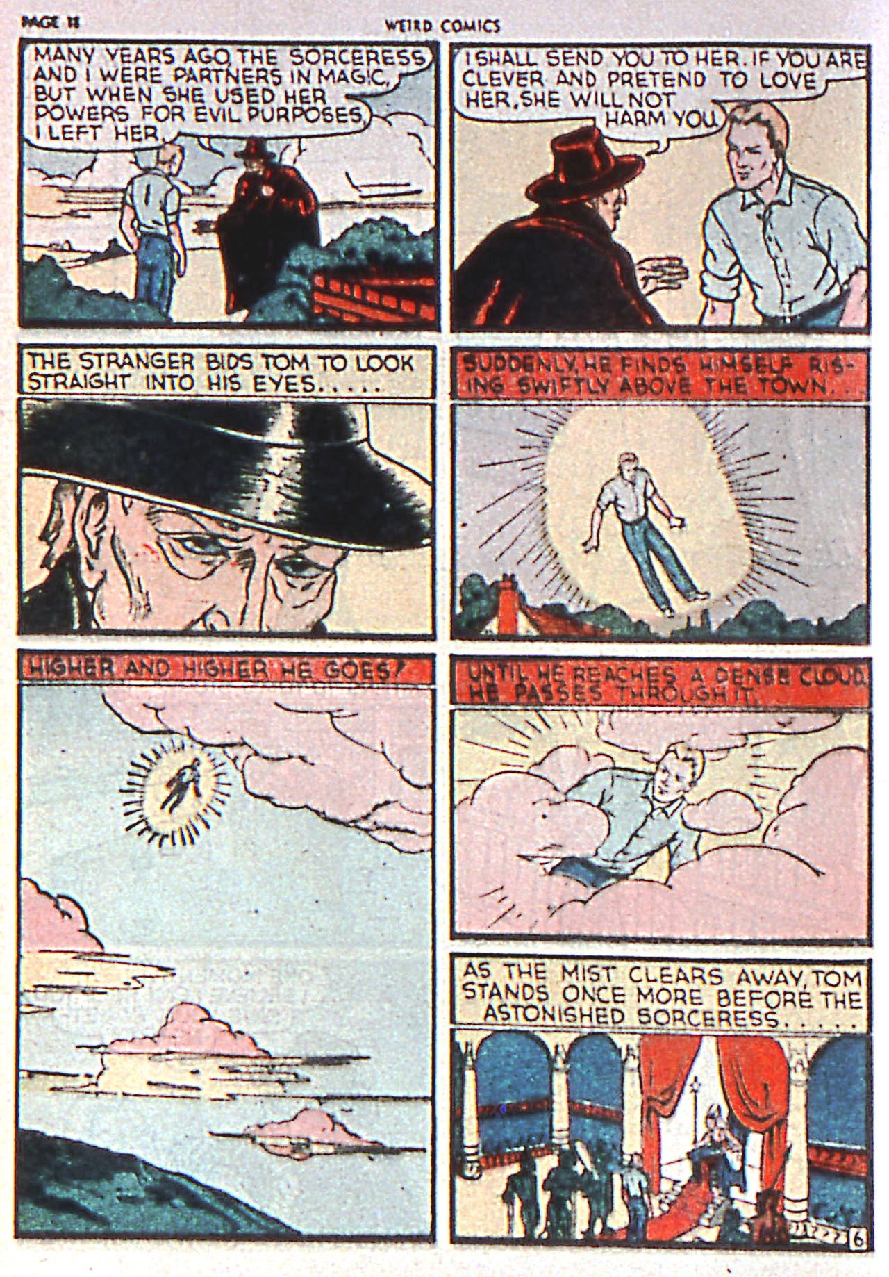 Read online Weird Comics comic -  Issue #1 - 18