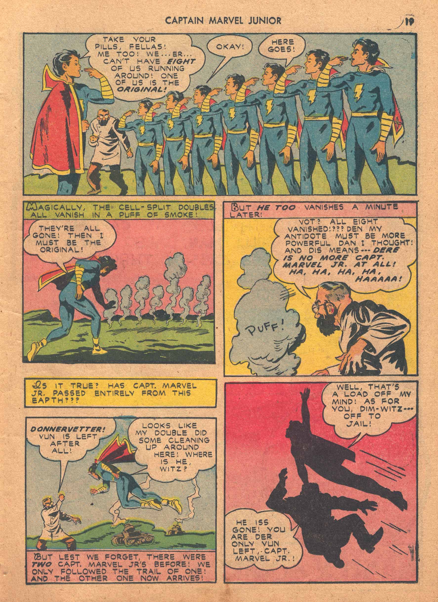 Read online Captain Marvel, Jr. comic -  Issue #8 - 20
