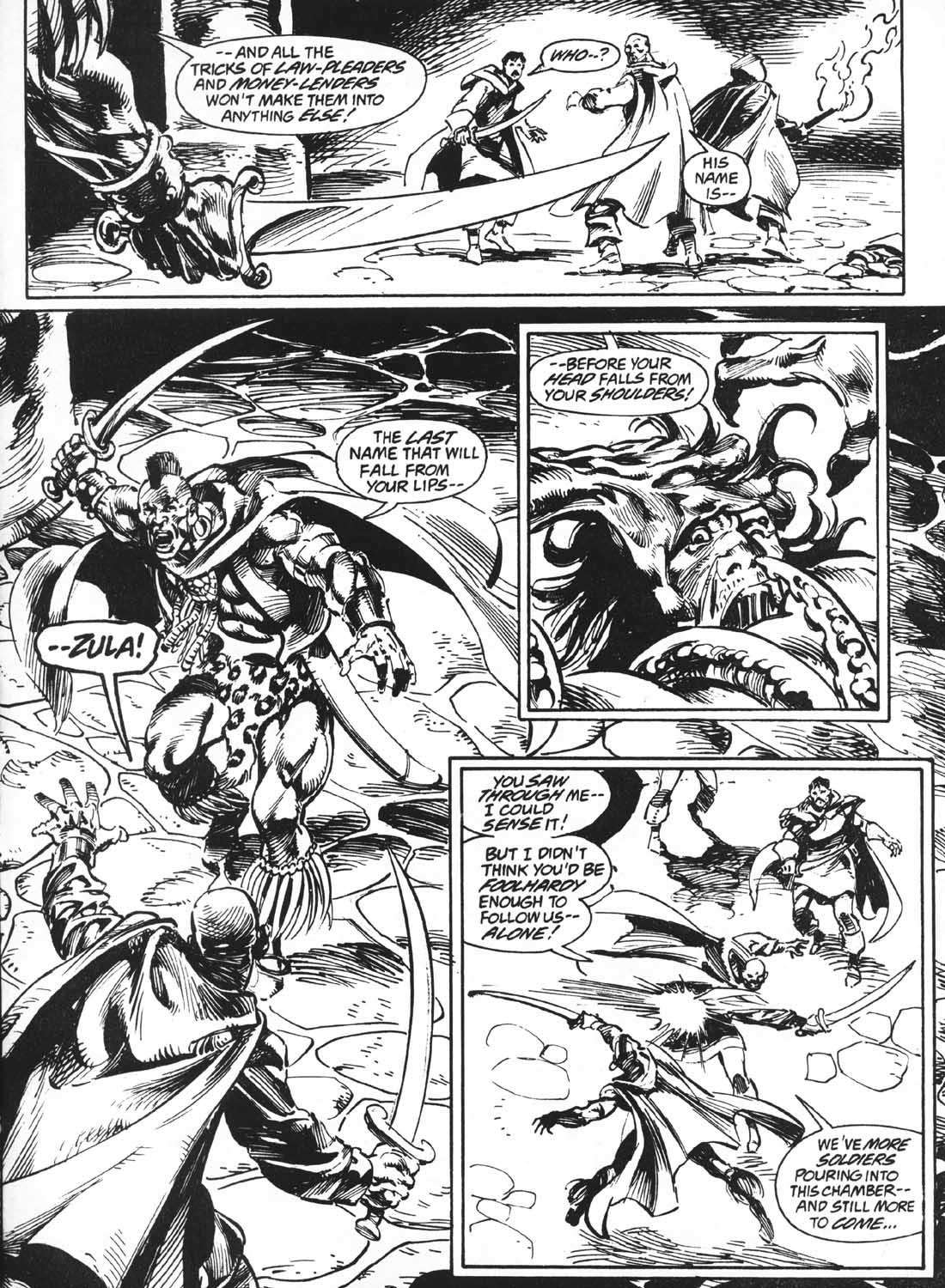 Read online The Savage Sword Of Conan comic -  Issue #233 - 22