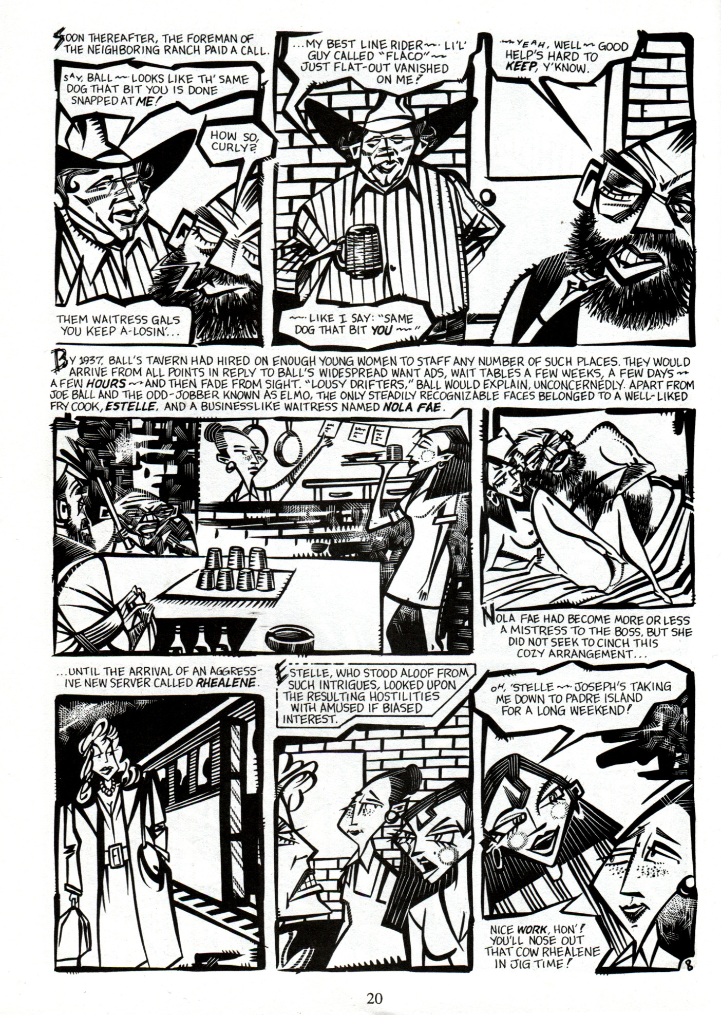 Read online Taboo comic -  Issue #9 - 22