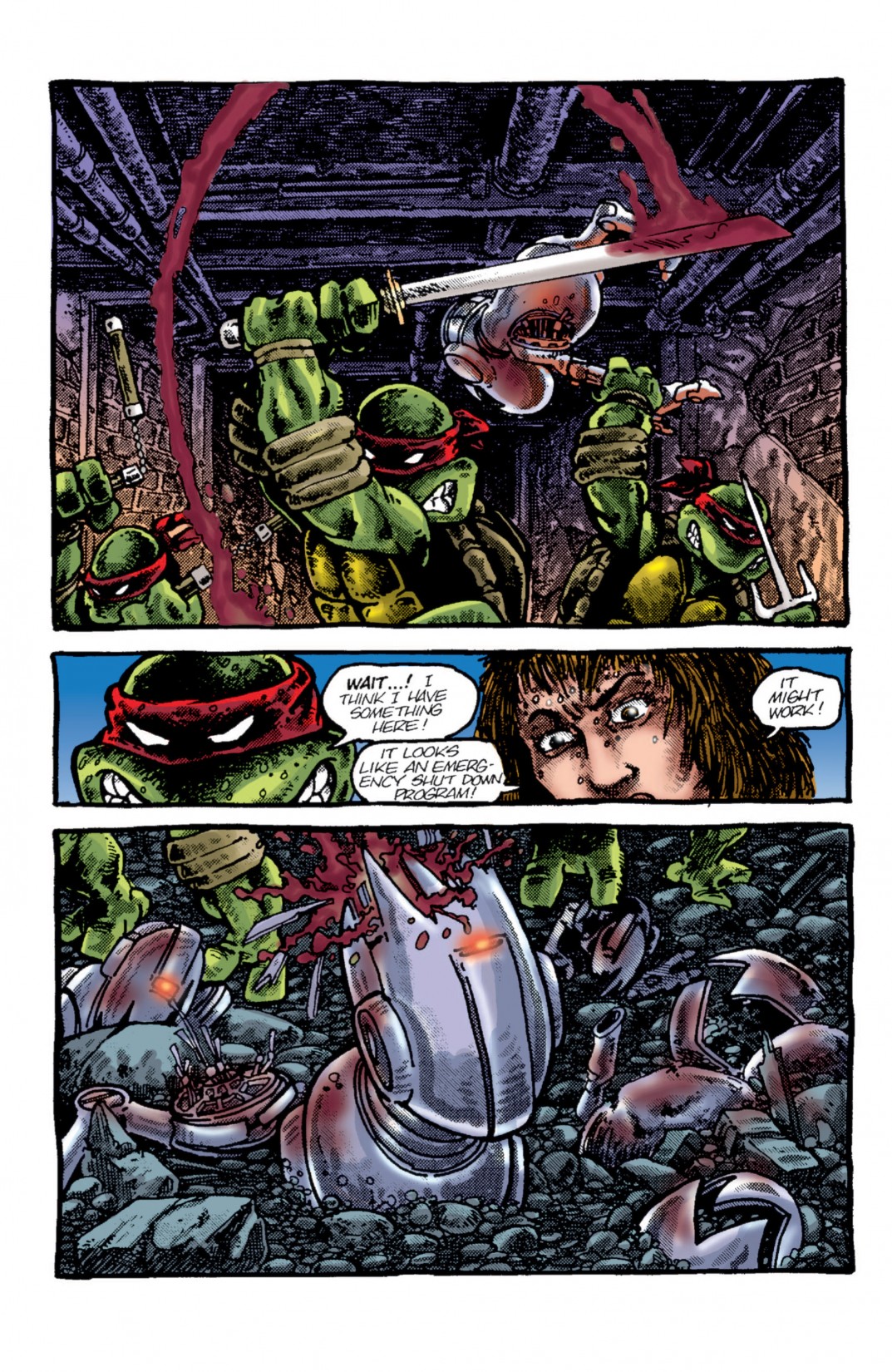 Read online Teenage Mutant Ninja Turtles Color Classics (2012) comic -  Issue #2 - 34