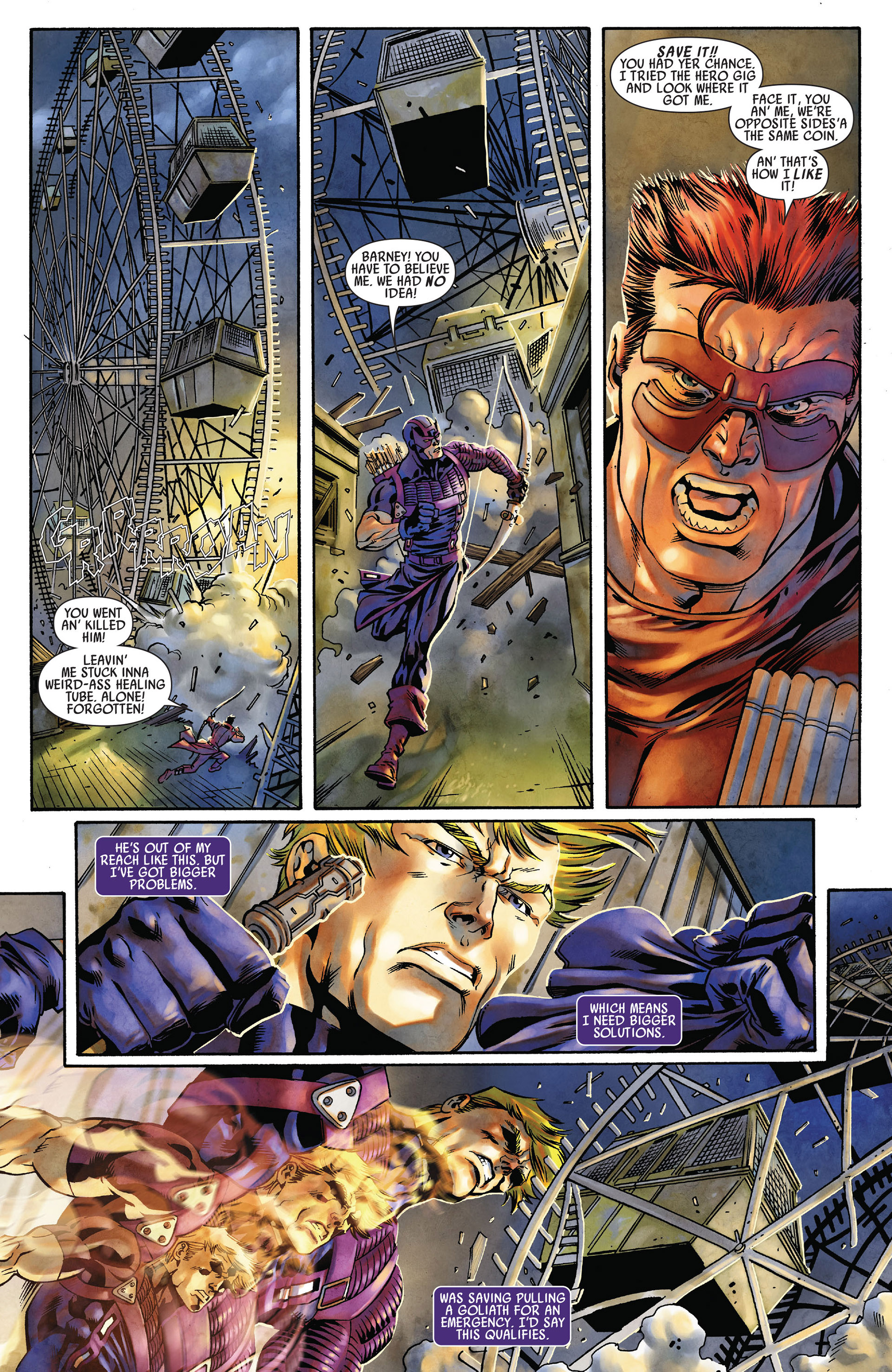 Read online Hawkeye: Blindspot comic -  Issue #3 - 15
