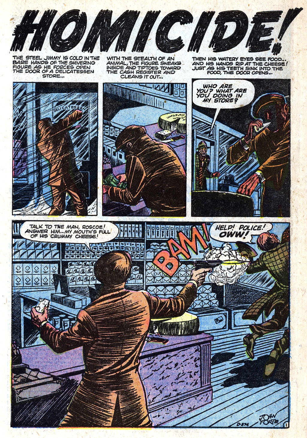 Read online Police Action comic -  Issue #1 - 10