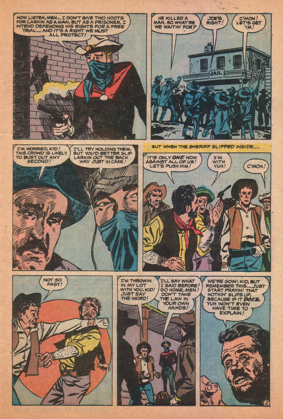 Read online The Outlaw Kid (1970) comic -  Issue #18 - 23