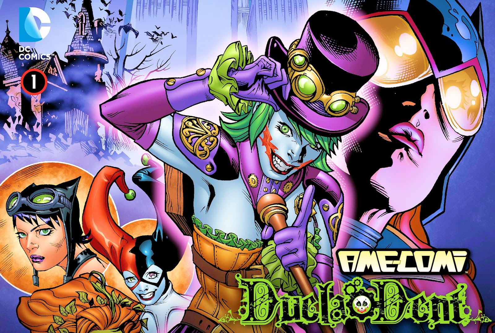 Ame-Comi: Duela Dent issue 1 - Page 1