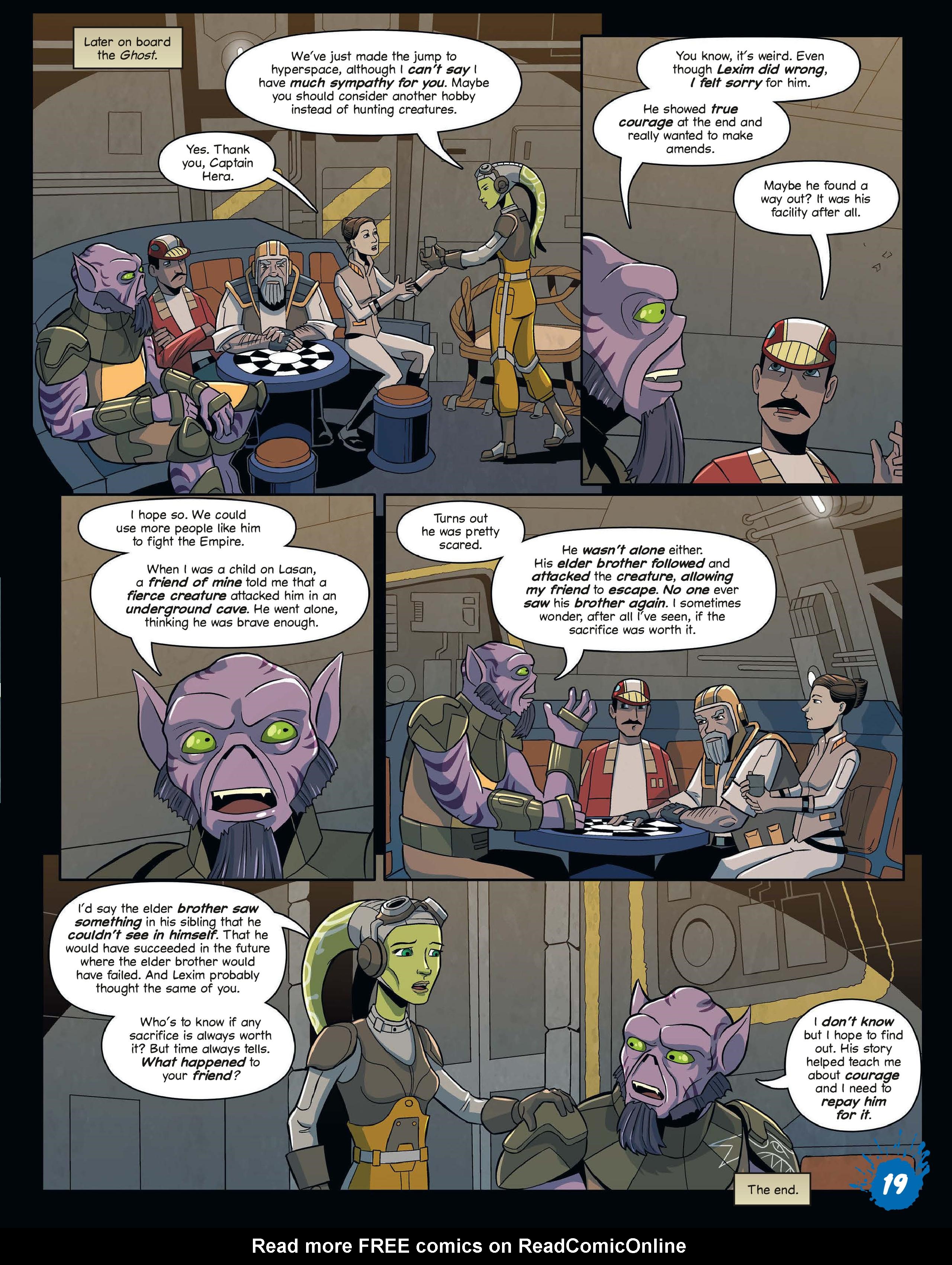 Read online Star Wars Rebels Magazine comic -  Issue #6 - 19