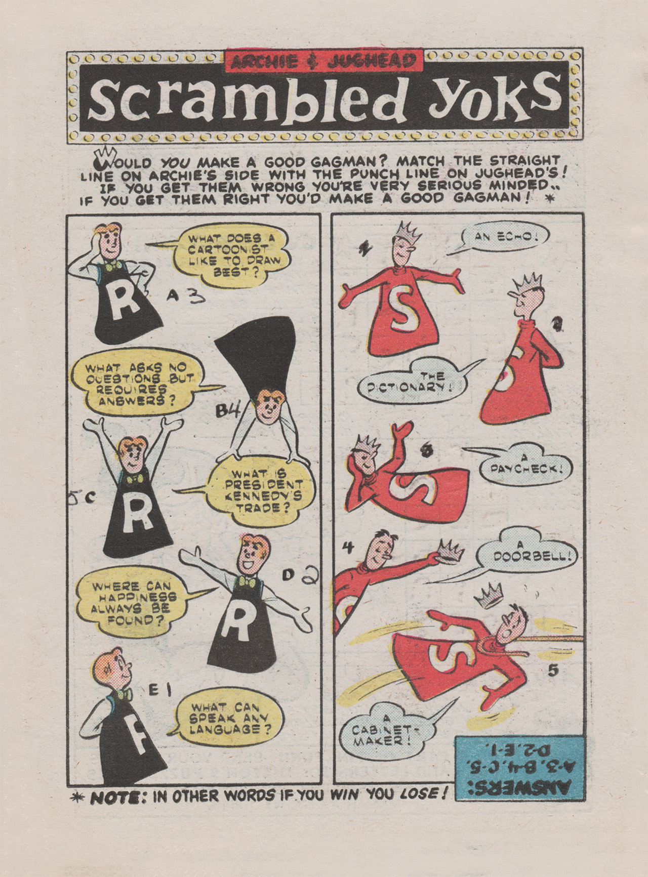 Read online Archie's Story & Game Digest Magazine comic -  Issue #2 - 43
