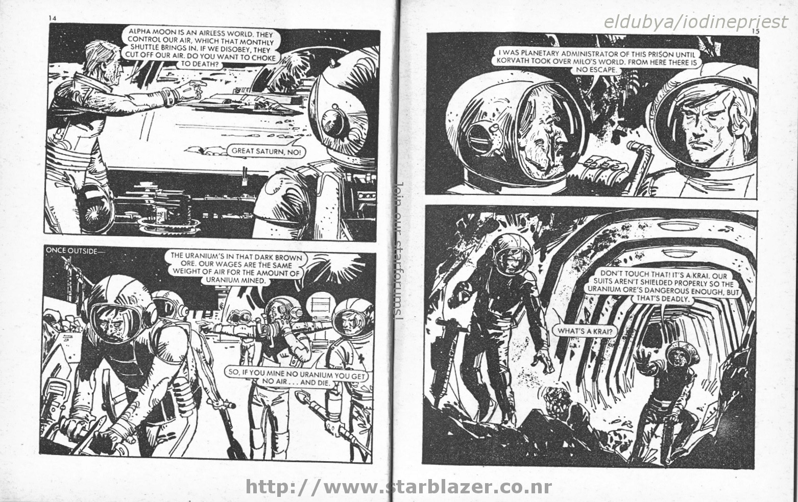 Read online Starblazer comic -  Issue #52 - 9