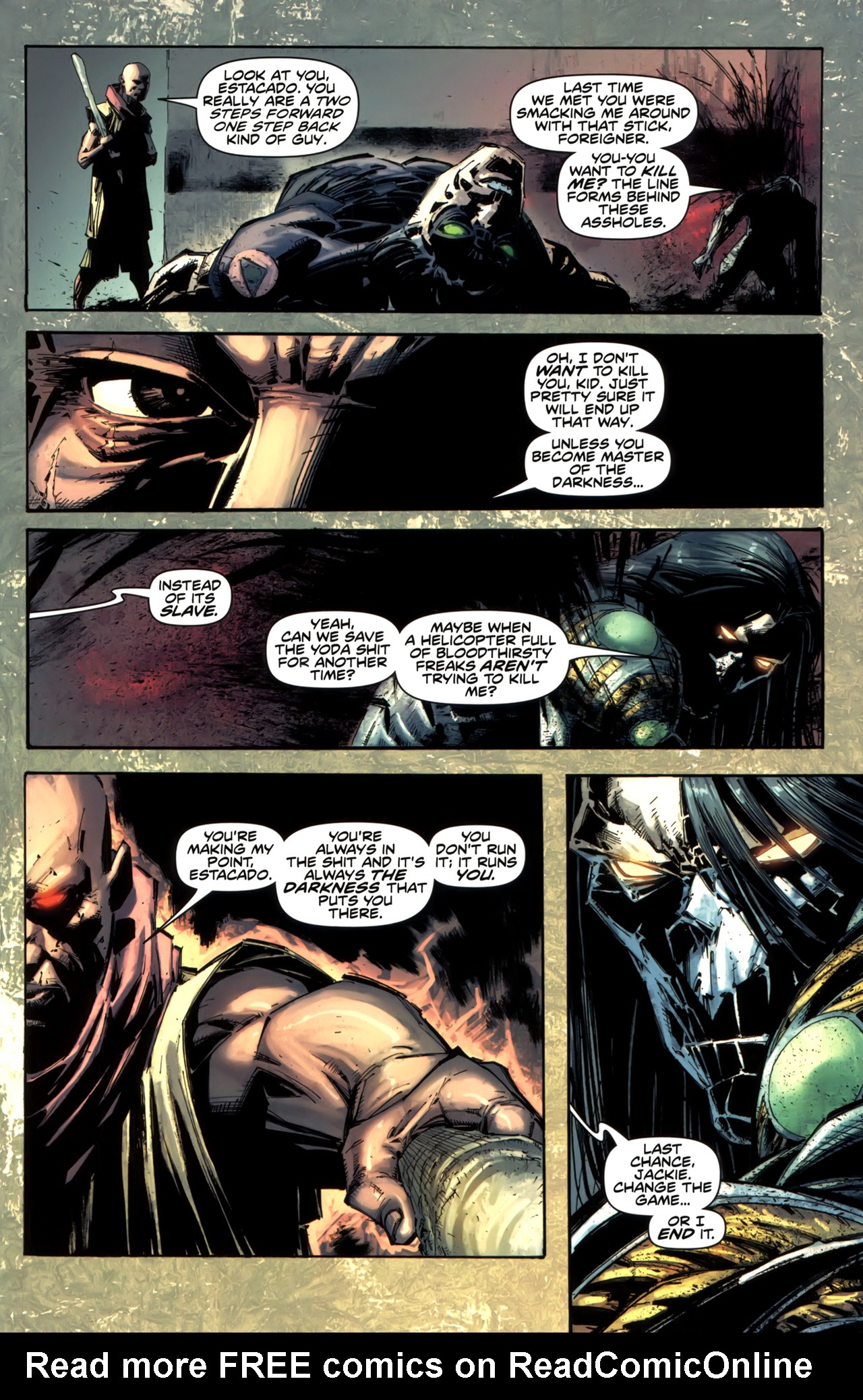 Read online The Darkness (2007) comic -  Issue #84 - 9