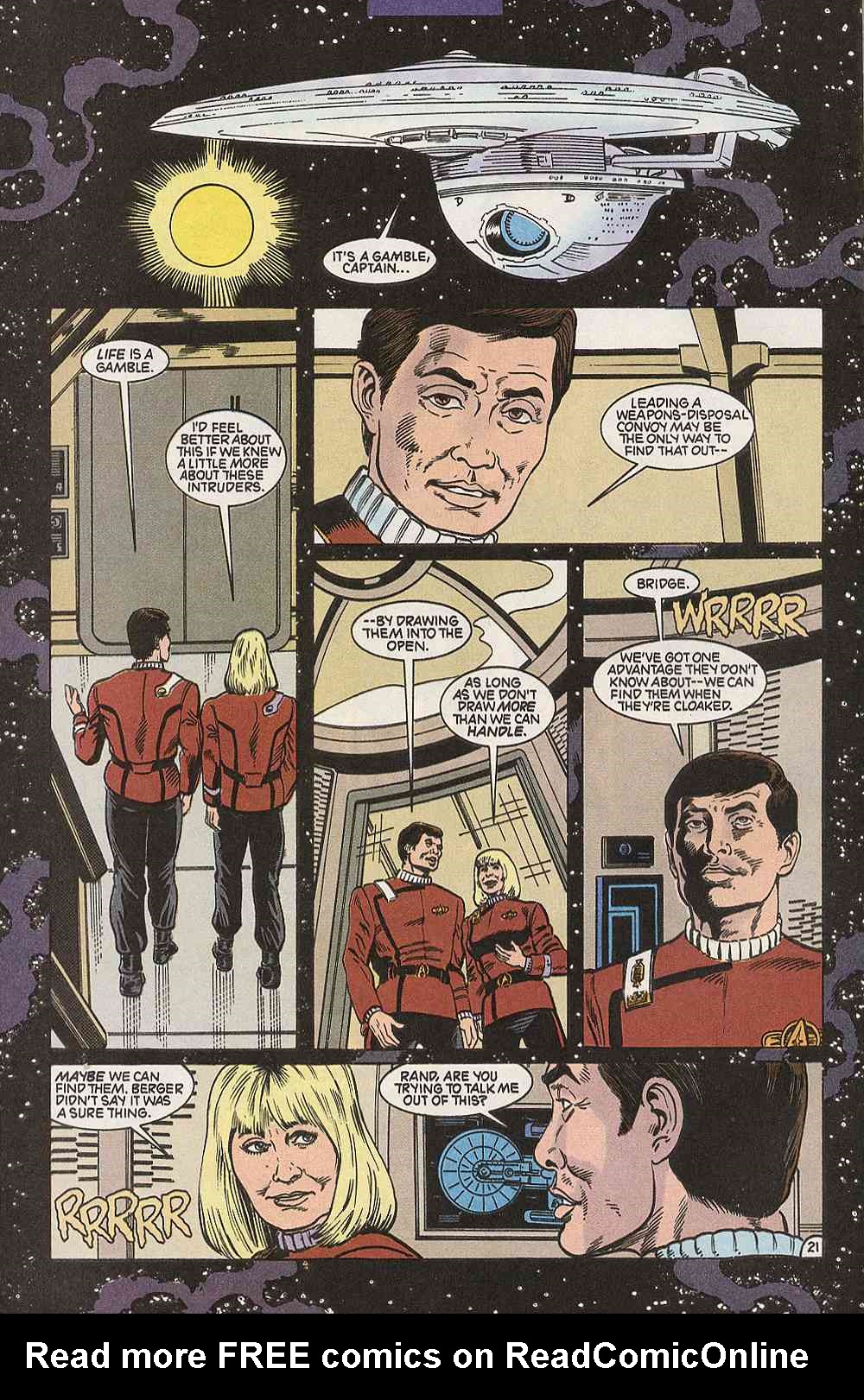 Read online Star Trek (1989) comic -  Issue #36 - 22