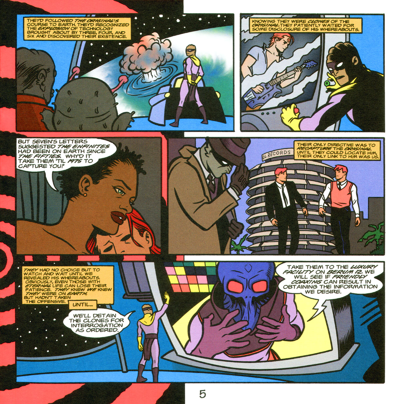 Read online Red Rocket 7 comic -  Issue #5 - 7