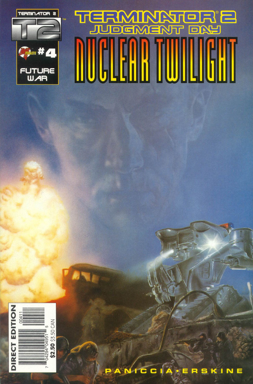 Read online T2: Nuclear Twilight comic -  Issue #4 - 1