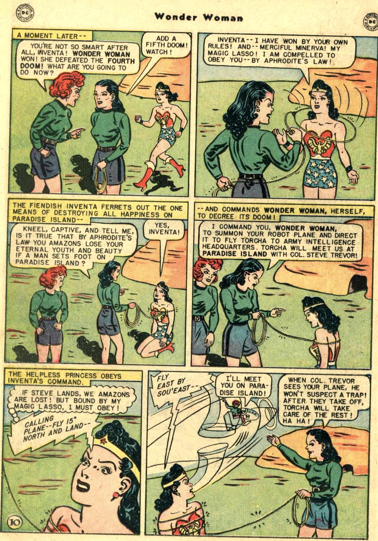 Read online Wonder Woman (1942) comic -  Issue #33 - 26
