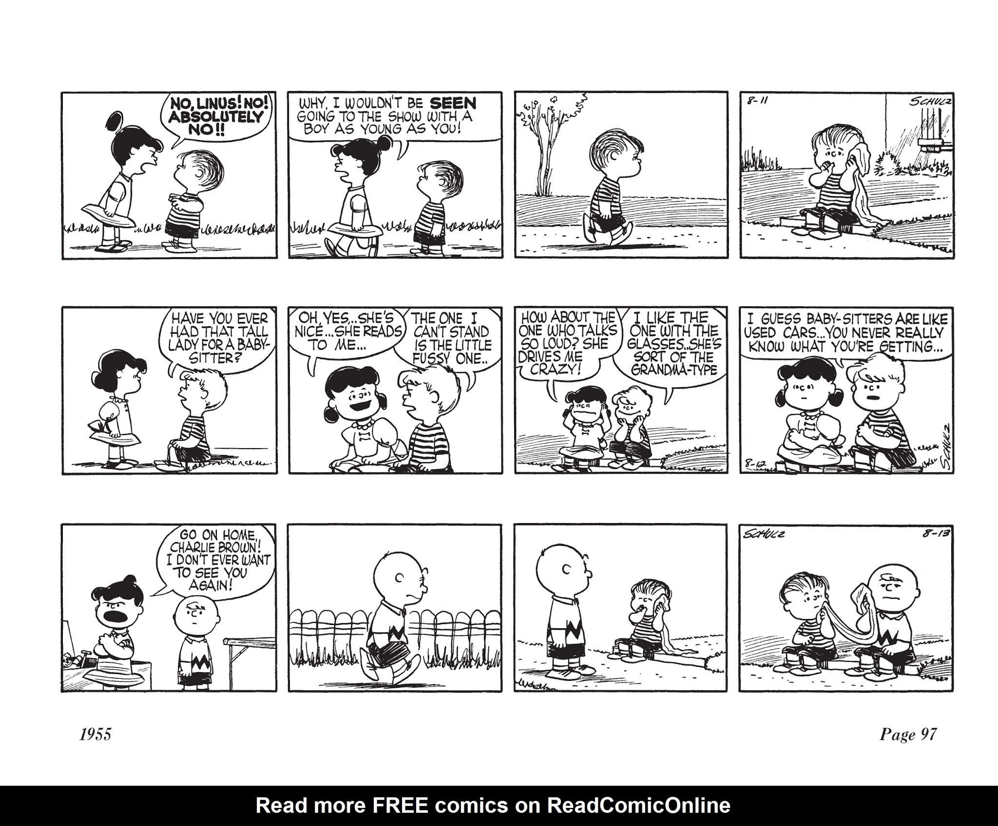 Read online The Complete Peanuts comic -  Issue # TPB 3 - 110
