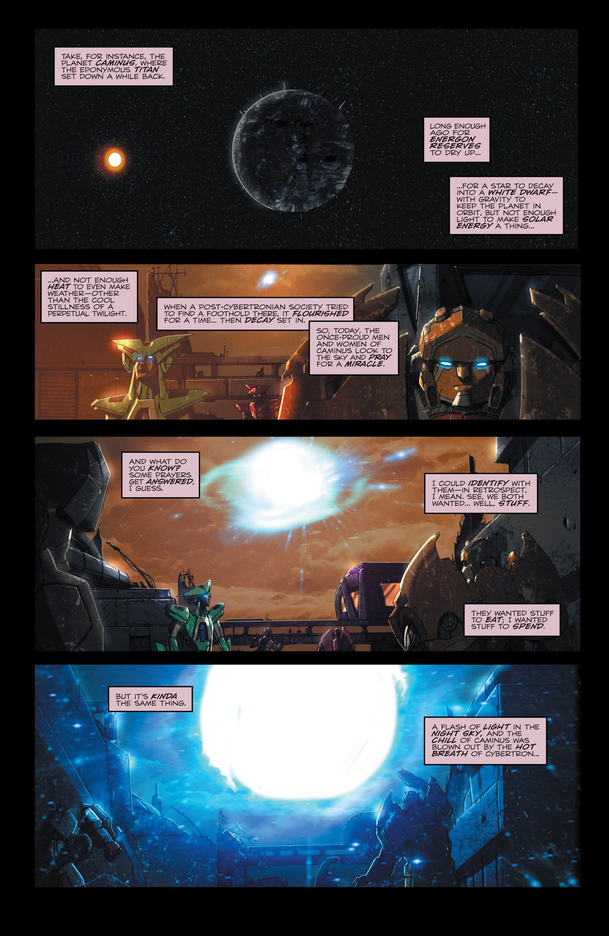 Read online The Transformers (2014) comic -  Issue #39 - 24