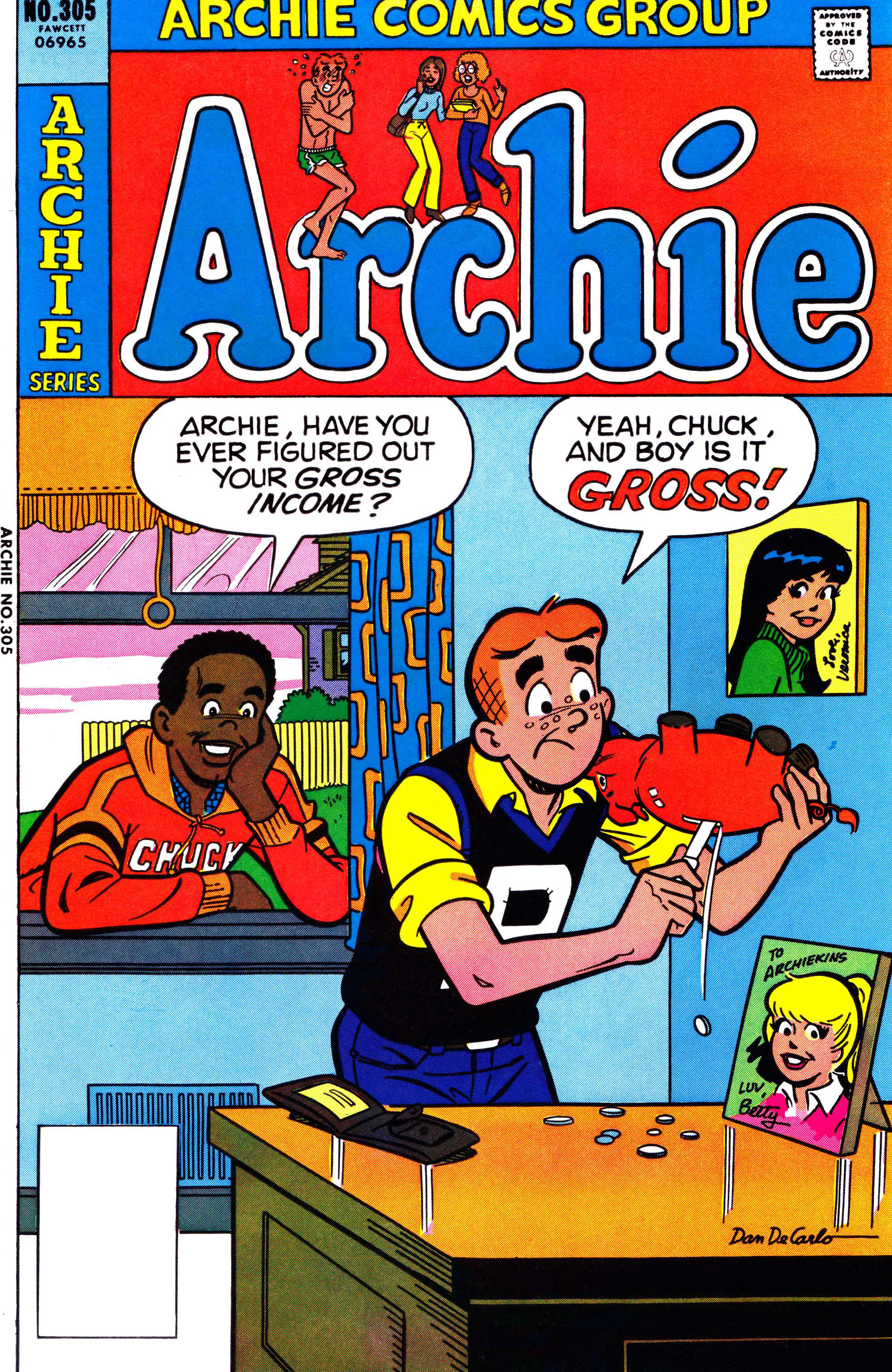Read online Archie (1960) comic -  Issue #305 - 1